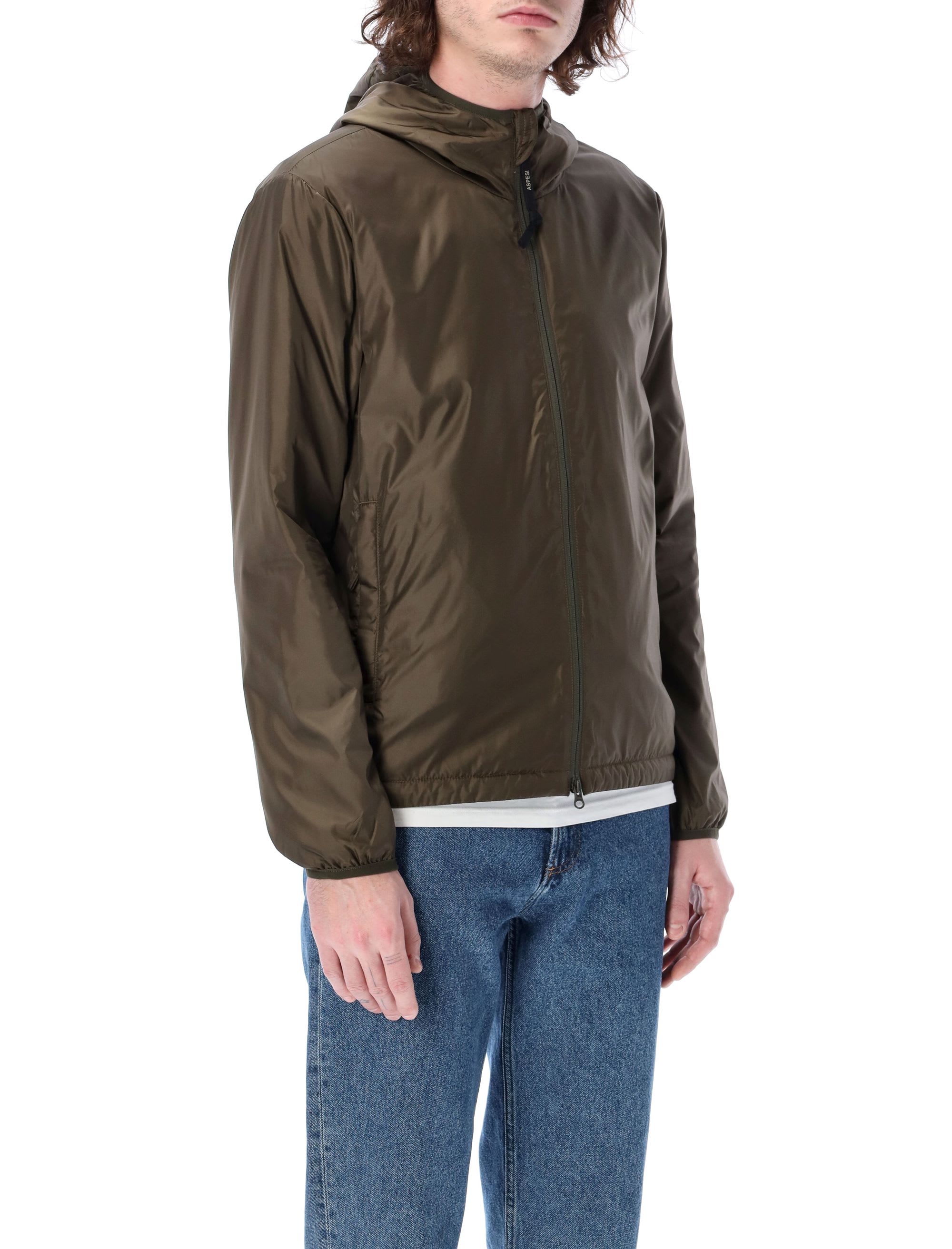 Aspesi Hooded Nylon Jacket | italist