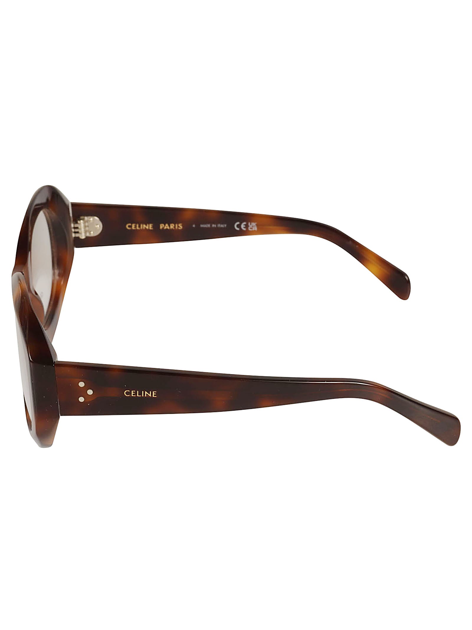 Celine Logo Lens Curved Square Frame | italist