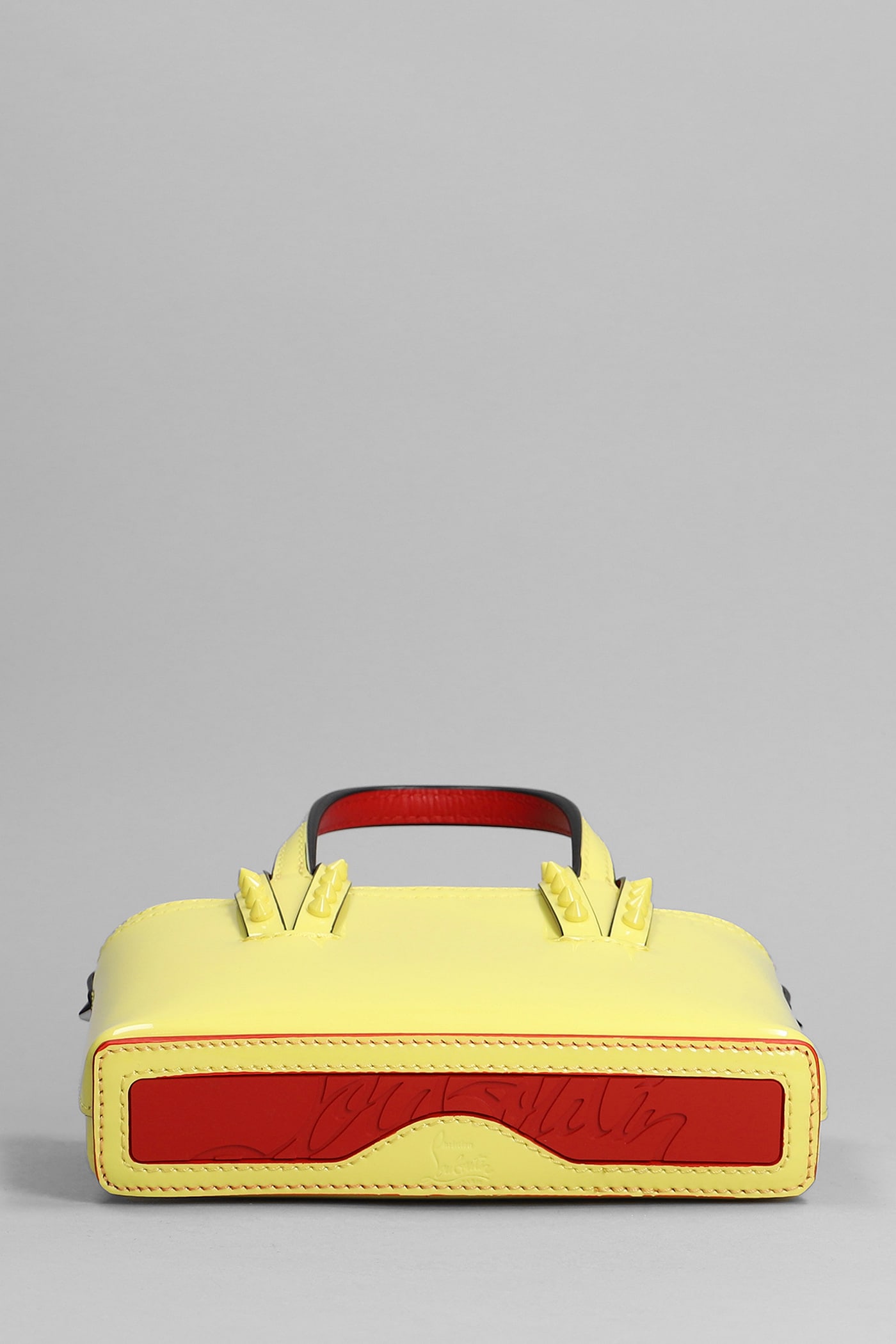 Cabata Patent Leather Tote Bag in Yellow - Christian Louboutin