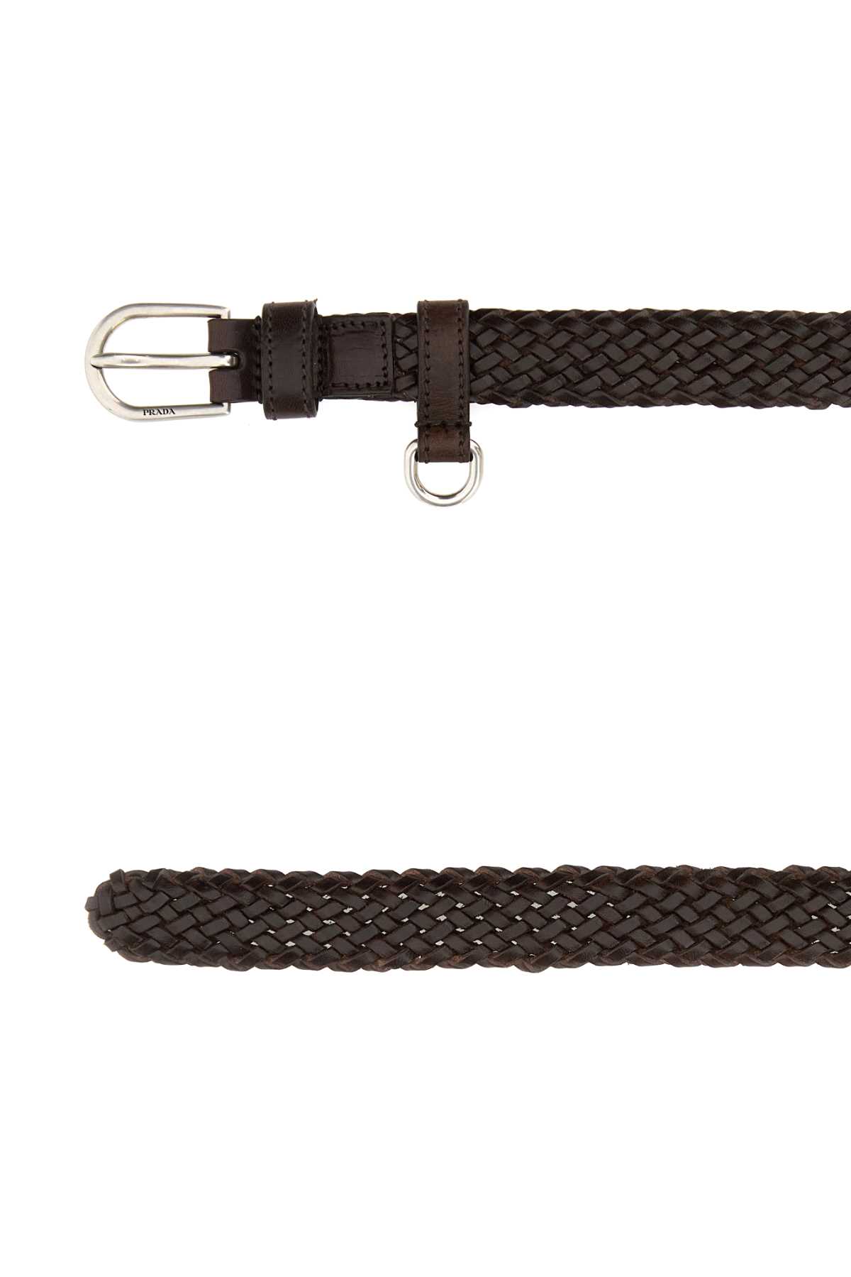Prada Brown Leather Belt | italist
