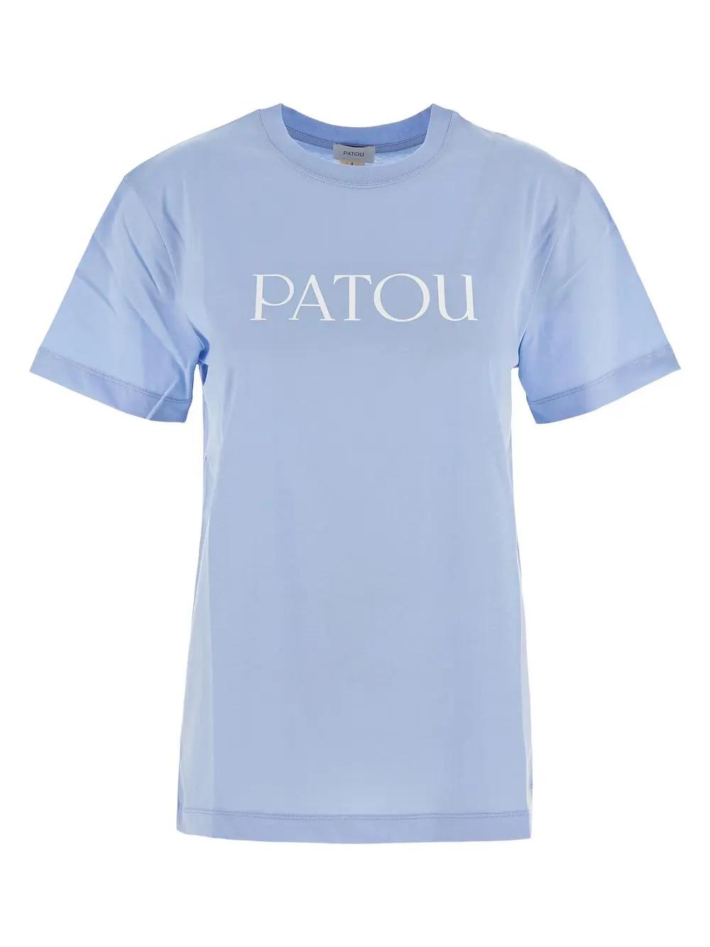 Tシャツ・カットソー PATOU SS24 T-SHIRT WITH LOGO (JE032_9999218O) Patou Logo T-shirt | italist