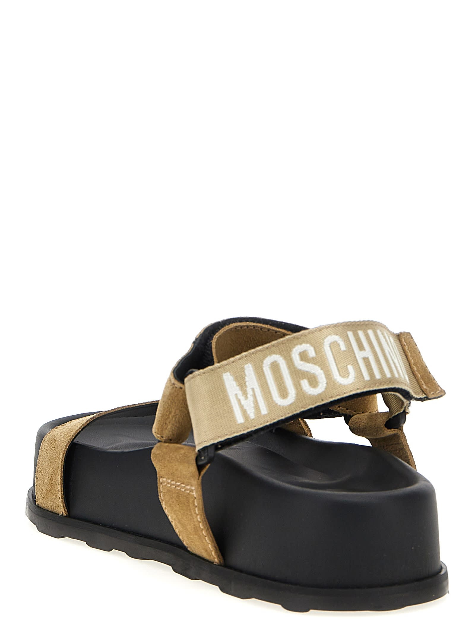【関税＆送料込み】Moschino Suede Sandals Moschino Suede Sandals | ShopSimon