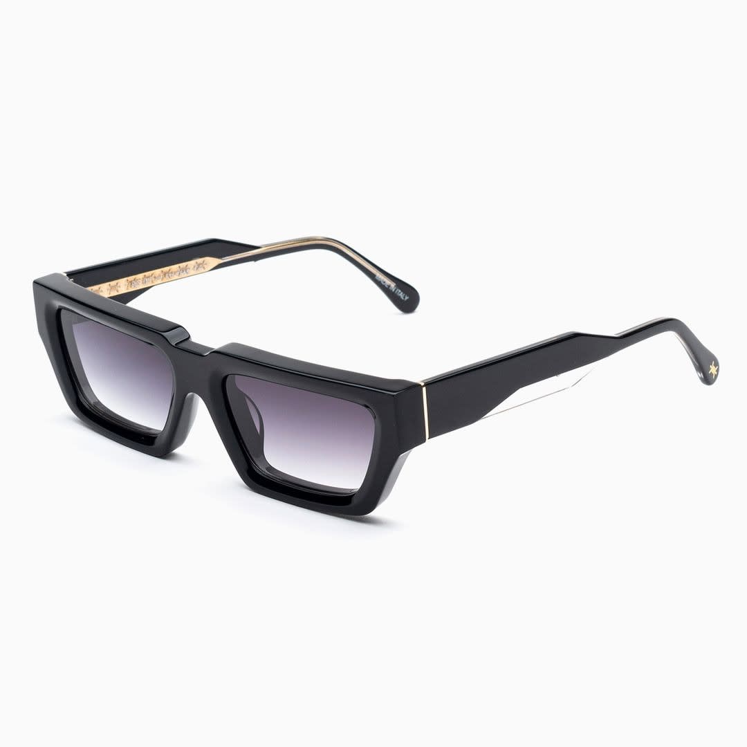 サングラス BUSTOUT Bust Out - RICKY - NERO - DC024 FUMO - nero Bust Out Ricky - Nero - Dc024 Fumonero | italist