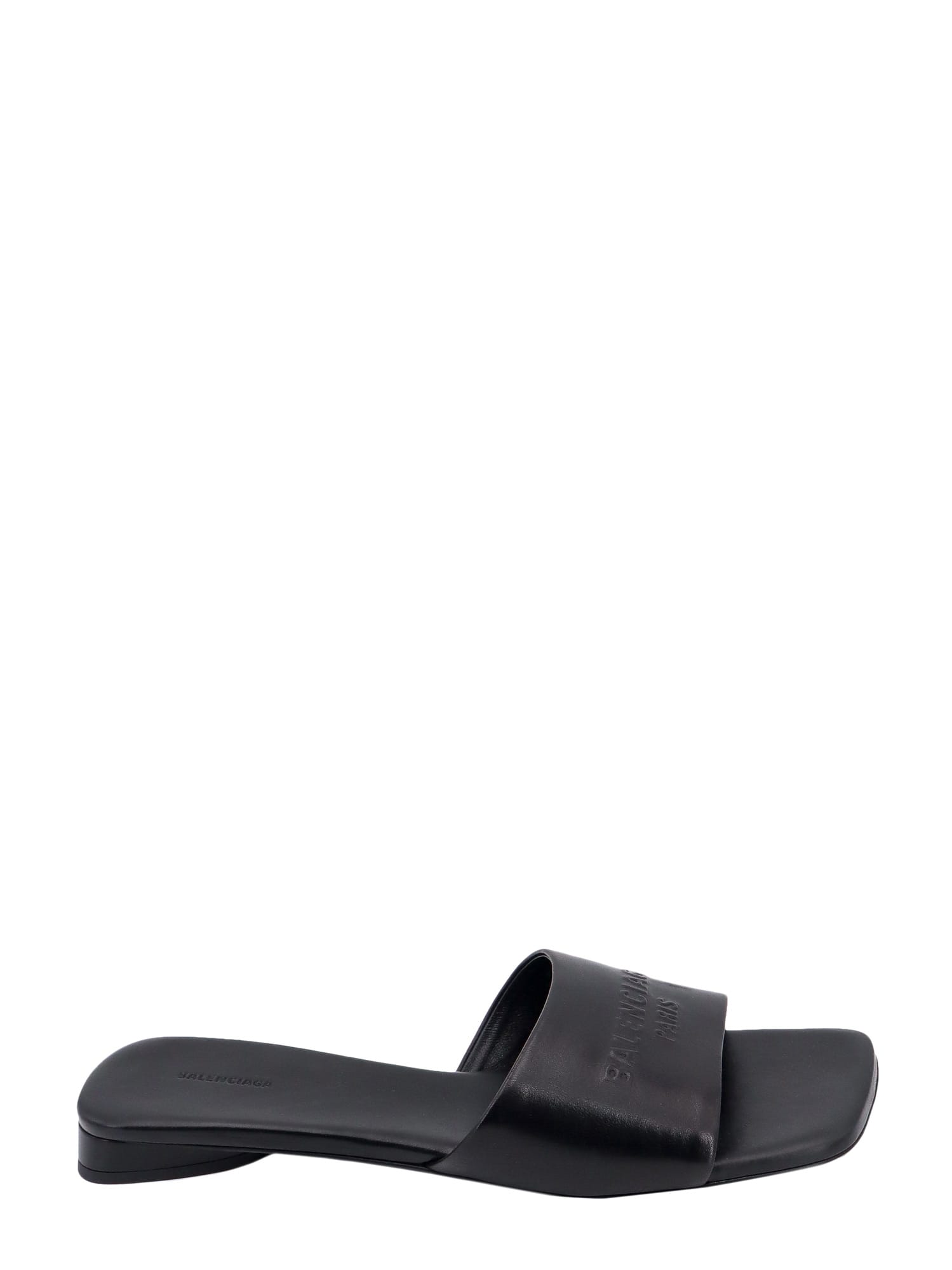 Balenciaga Duty Free Leather Sandals | italist
