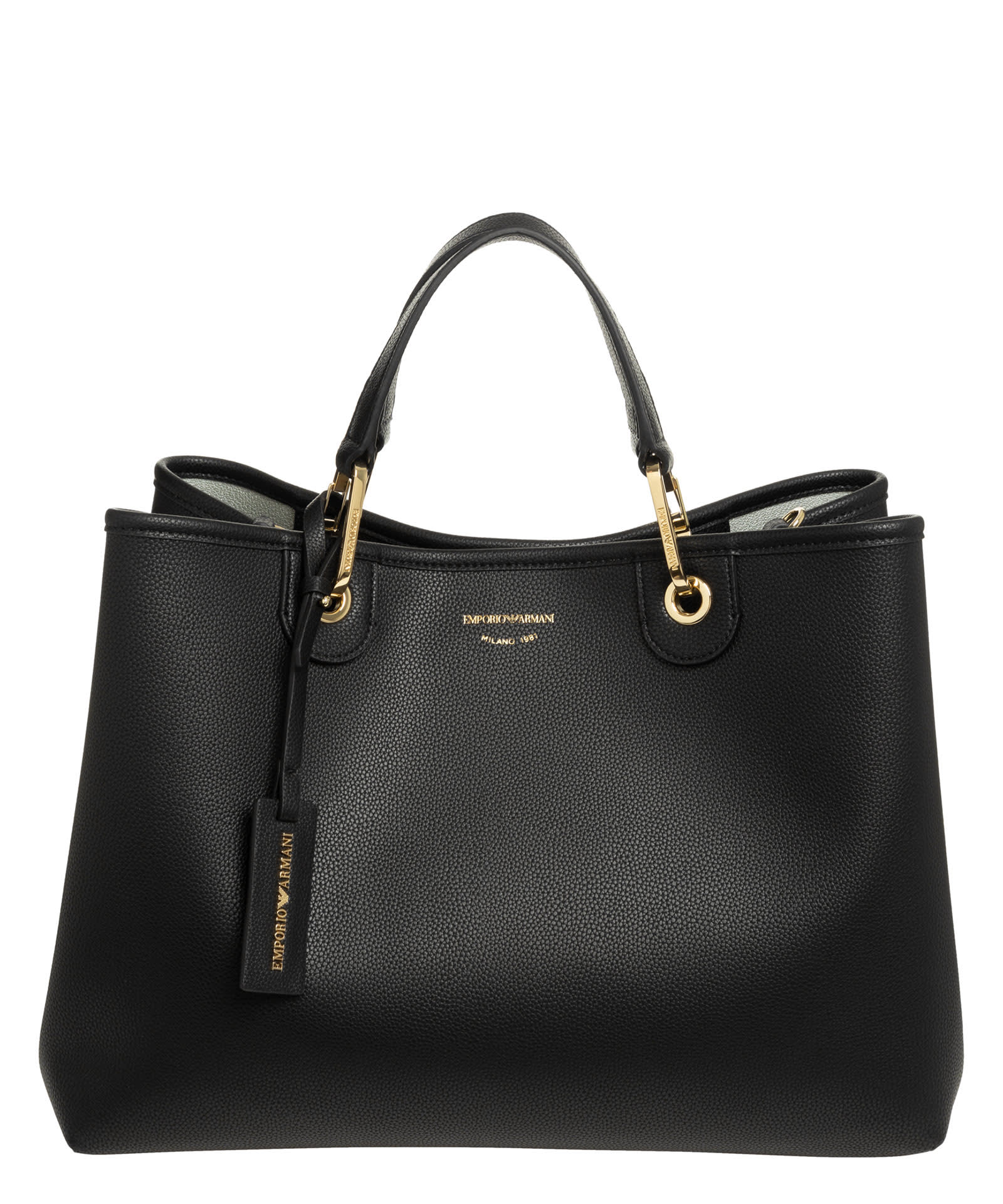 Emporio Armani Logo Detailed Tote Bag | italist