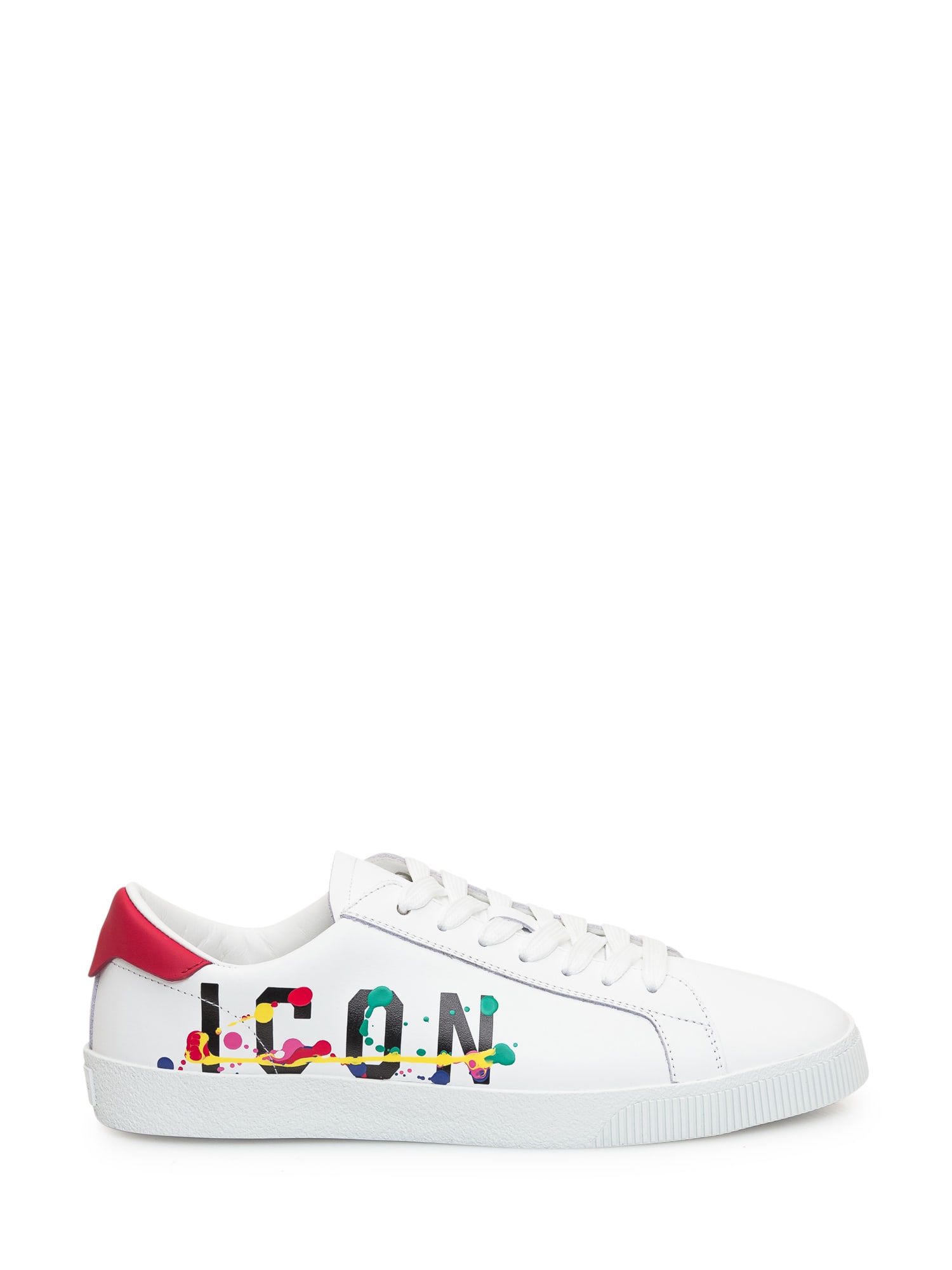 関税送料込【DSQUARED2】ICON アイコン ラメ加工 スニーカー Dsquared2 Icon Sneaker | italist