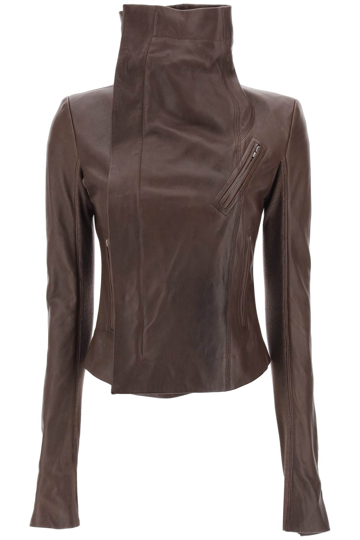 ジャケット・アウター Rick Owens Lamb leather Rick Owens Alice Brad Waxy Lamb Leather Jacket Black – LESS 17