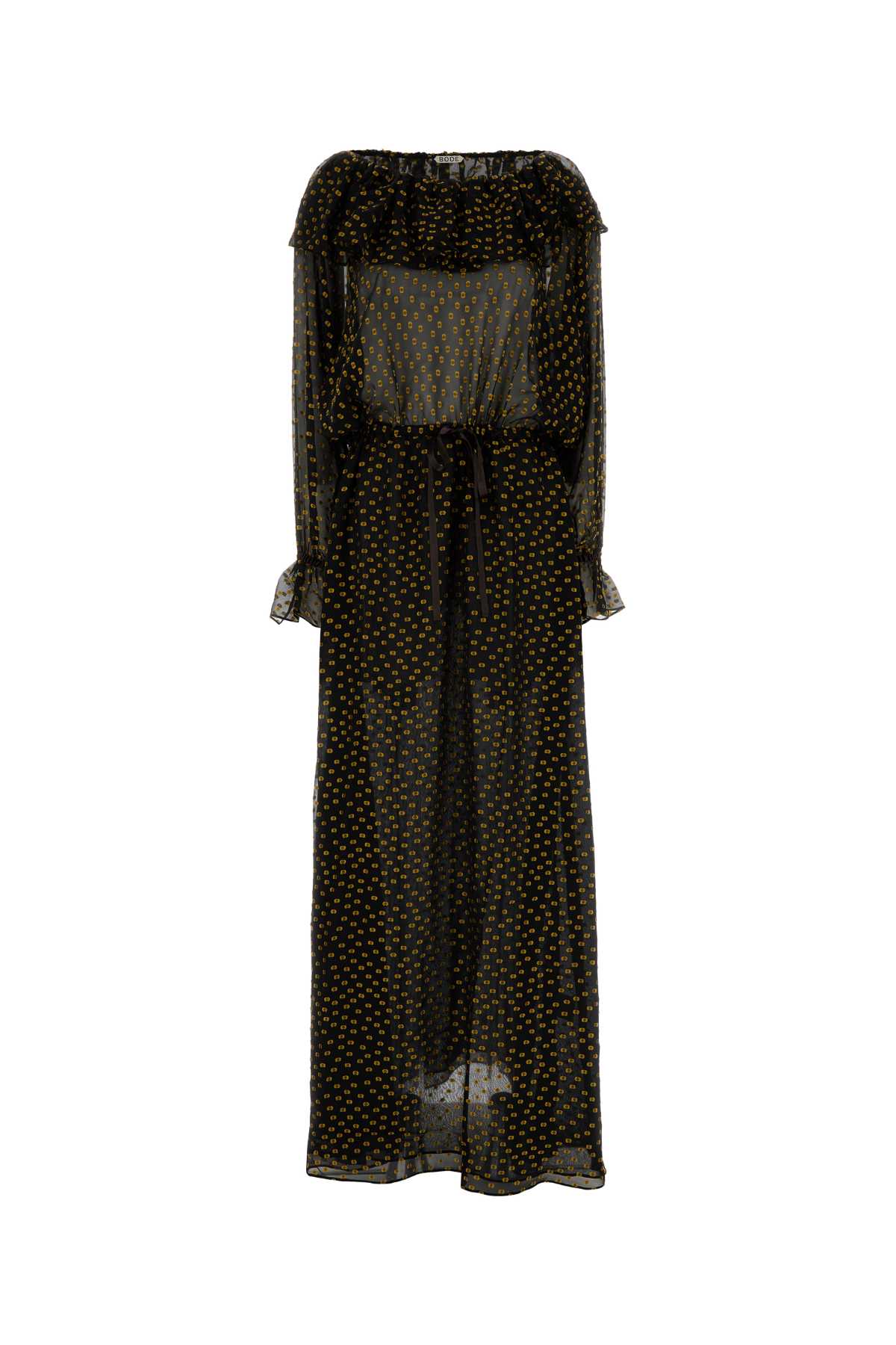ワンピース BODE Embroidered Silk Blend Stadium Dress Bode Embroidered Silk Blend Stadium Dress | italist, ALWAYS