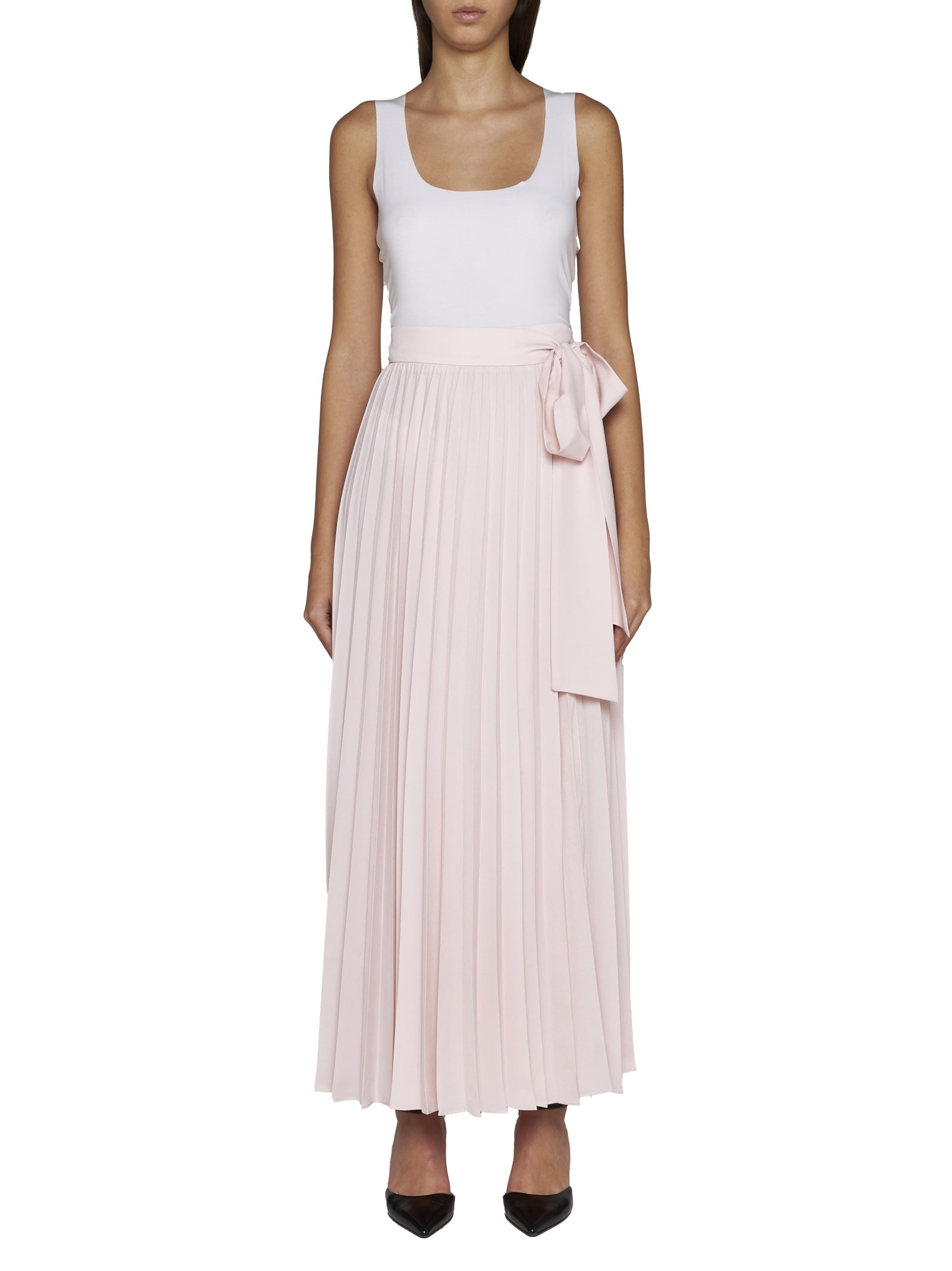 ワンピース PAROSH Women Mid Skirts D721891GIGI 085 FIOR DI PESCO Pink Parosh Skirt | italist