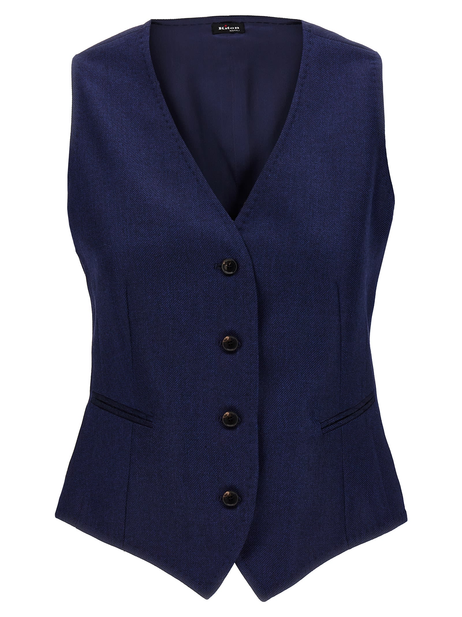【送料&関税込】Kiton Silk Cashmere Vest Kiton Silk Cashmere Vest | italist