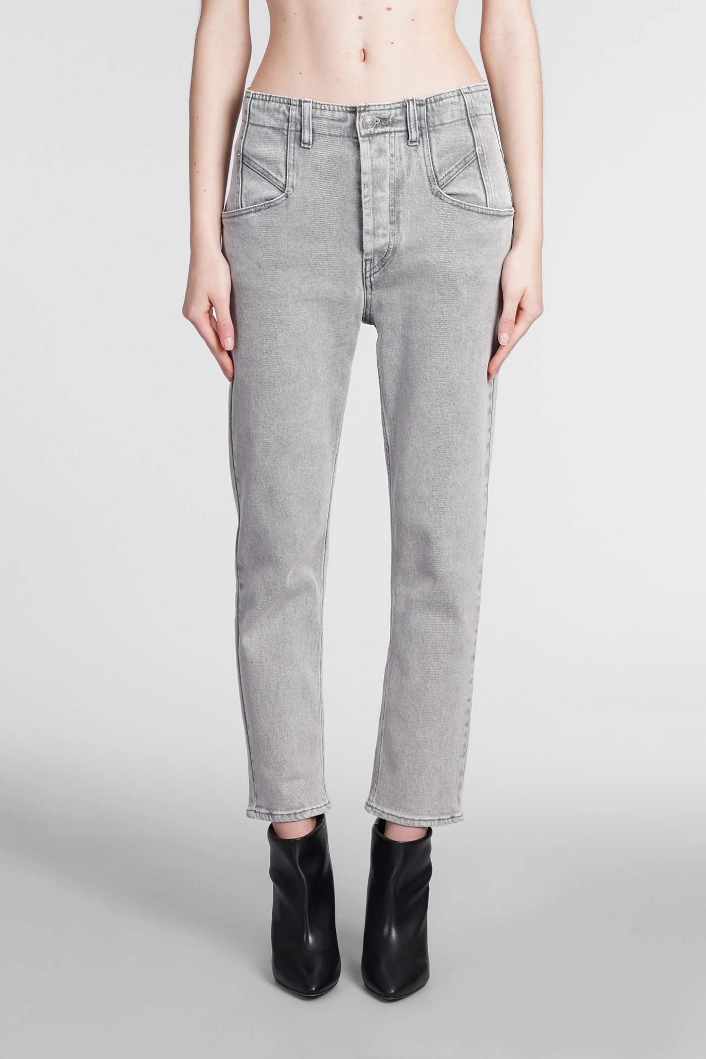 ISABEL MARANT｜JEANS (NILIANE (PA0050FB B1H10I 30LU)) ISABEL MARANT Niliane high-waisted Skinny Jeans | Blue