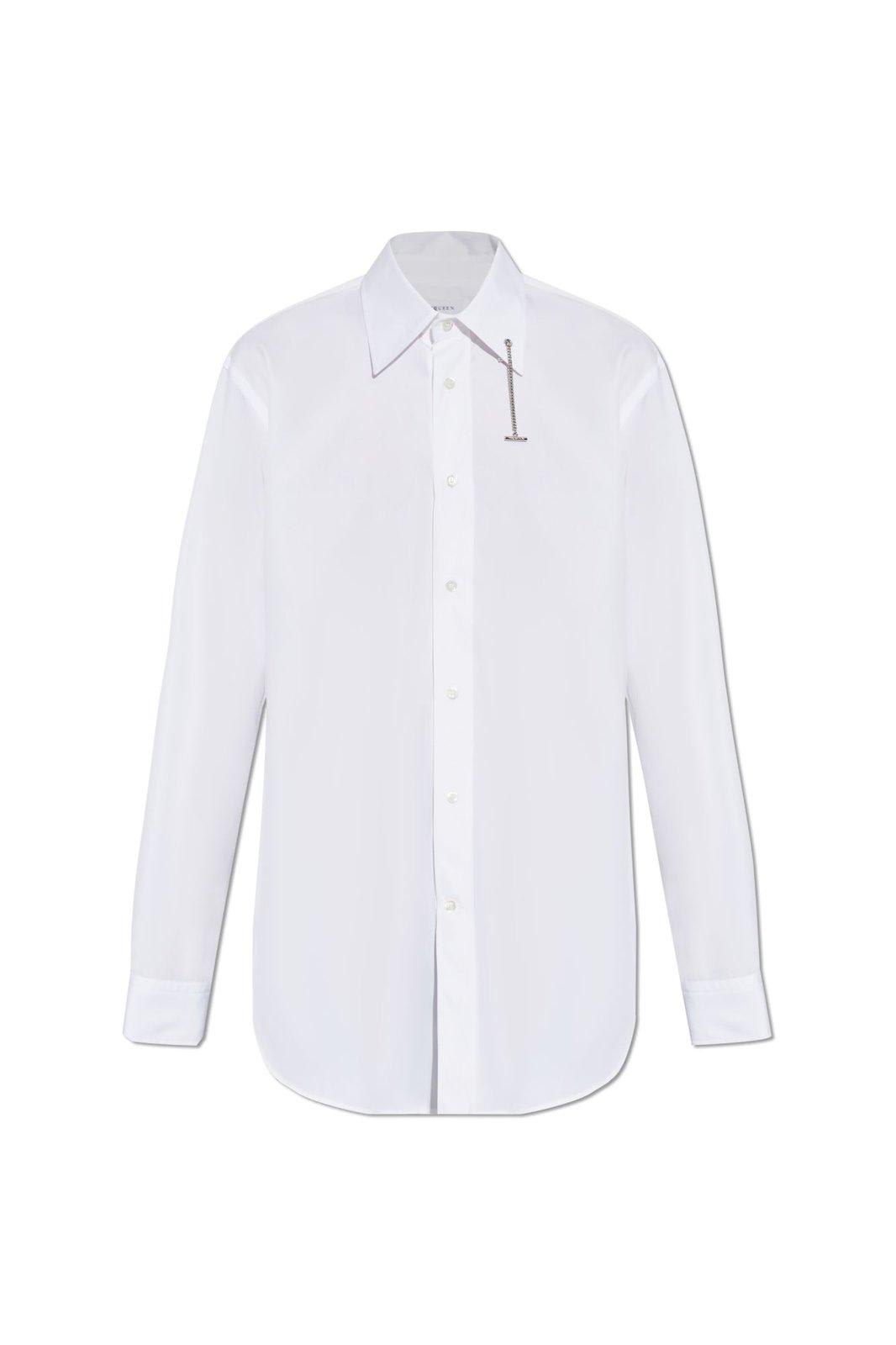 Alexander McQueen Cross-bar Chain Shirt | italist