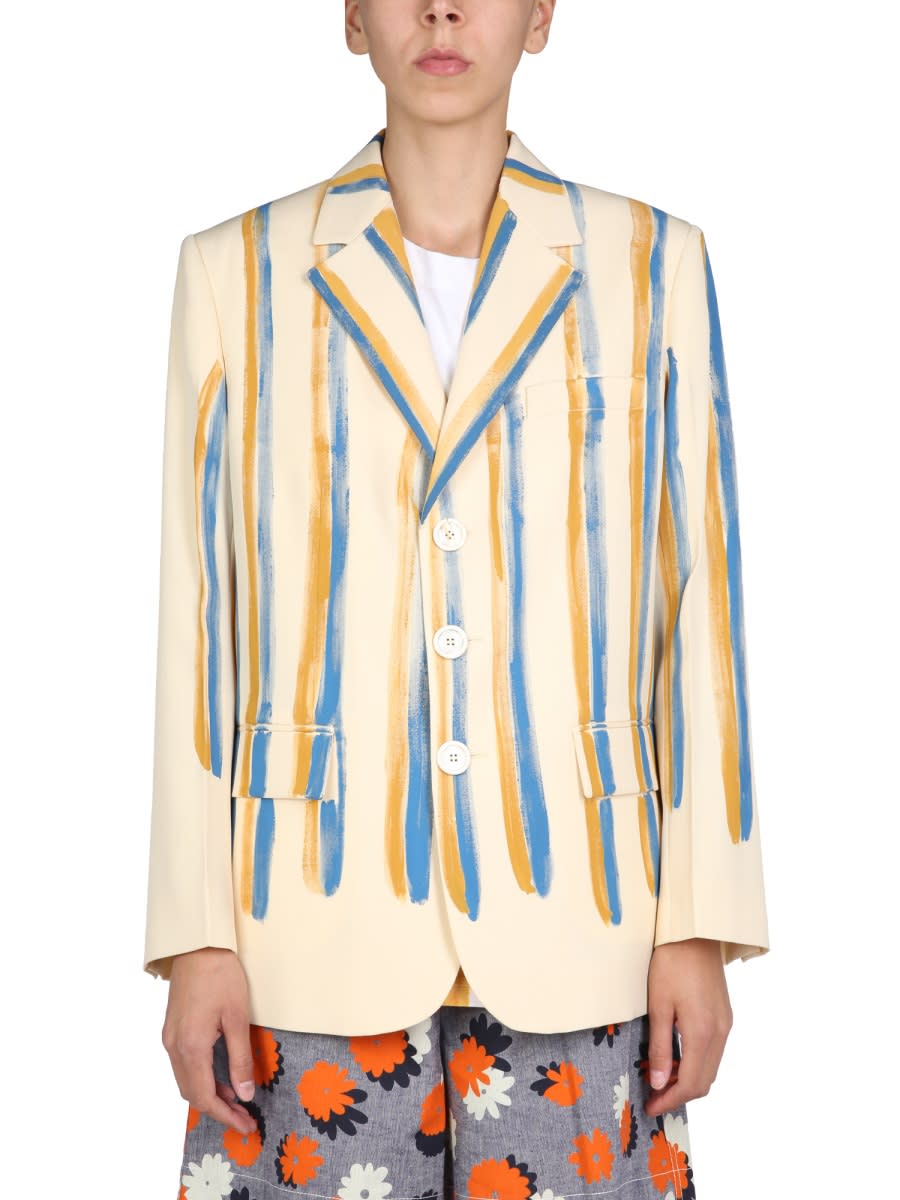 ジャケット MARNI SS22 SINGLE-BREASTED JACKET (GIMA0182U6_USCS99WSW13) Marni Single-breasted Jacket | italist
