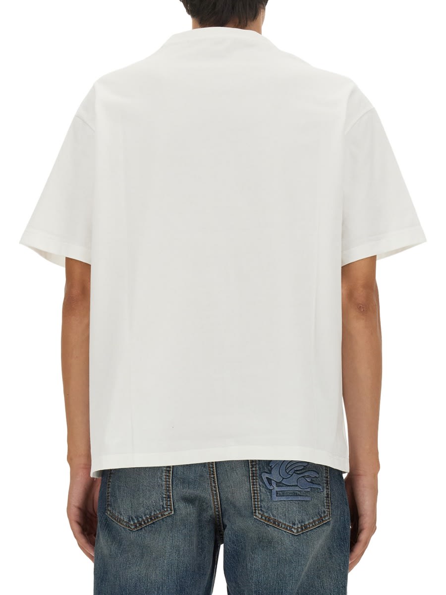 Etro T-shirt With Pegasus Embroidery | italist
