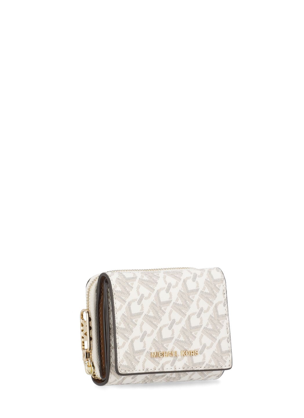【送料&関税込】Michael Kors Empire Logo Wallet Michael Michael Kors Empire Logo Wallet | Neutrals | FARFETCH