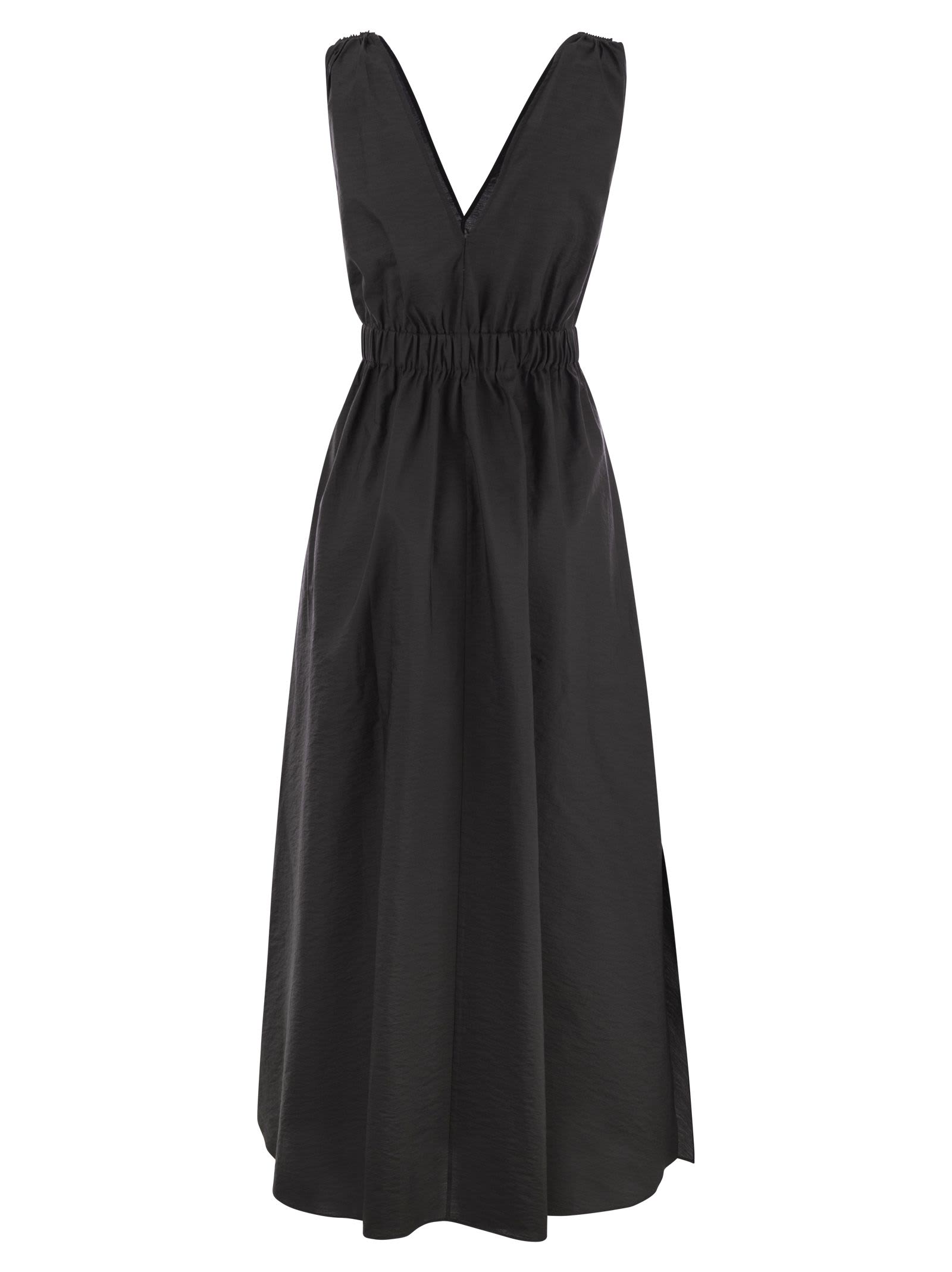【関税&送料込】Brunello Cucinelli Sleveless Shirt Dress In Brunello Cucinelli Sleeveless Dress | italist