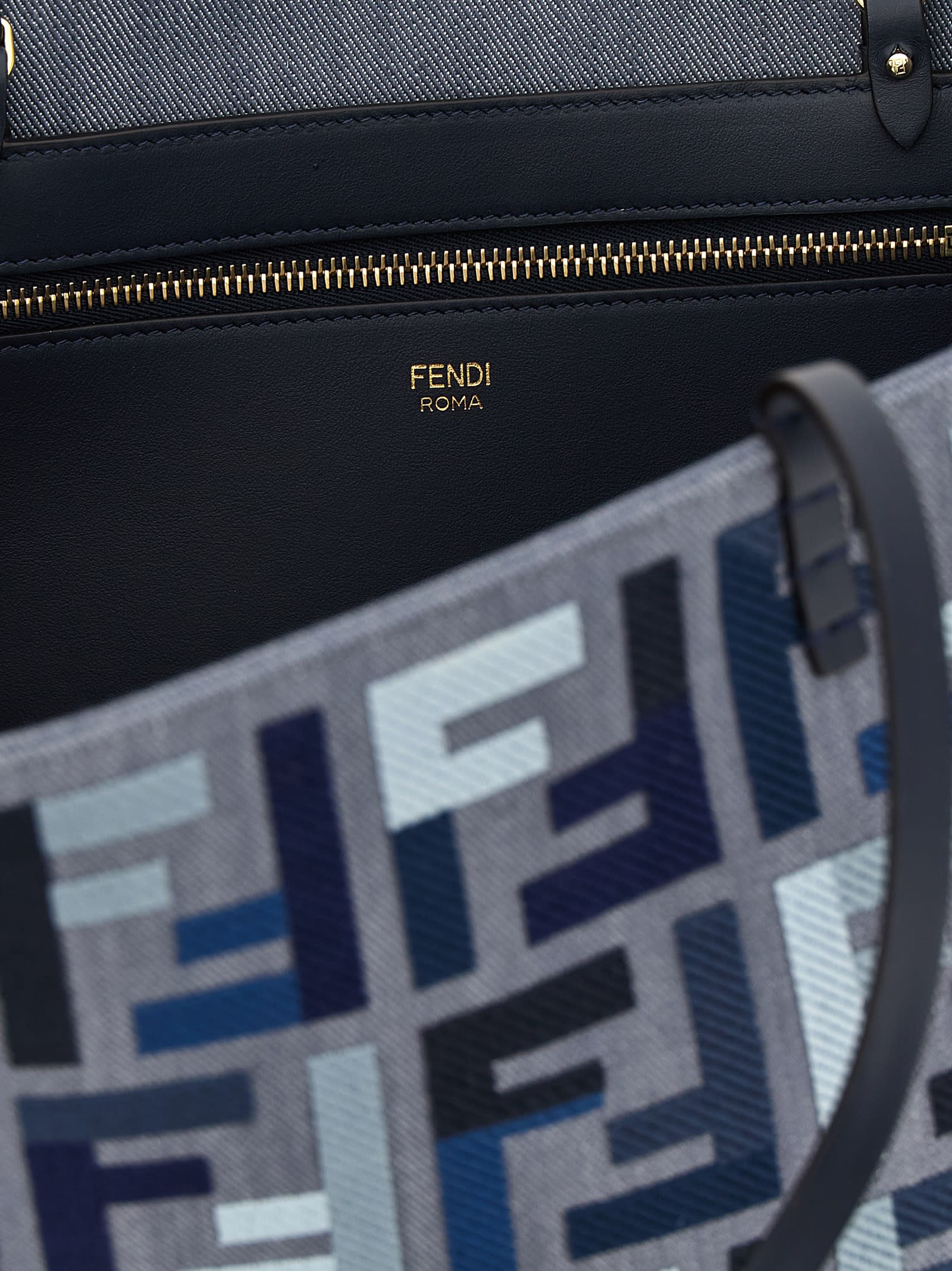 VIP【送料関税込】FENDI ROLL LARGE SHOPPING BAG Large Roll Fabric Beige | Fendi