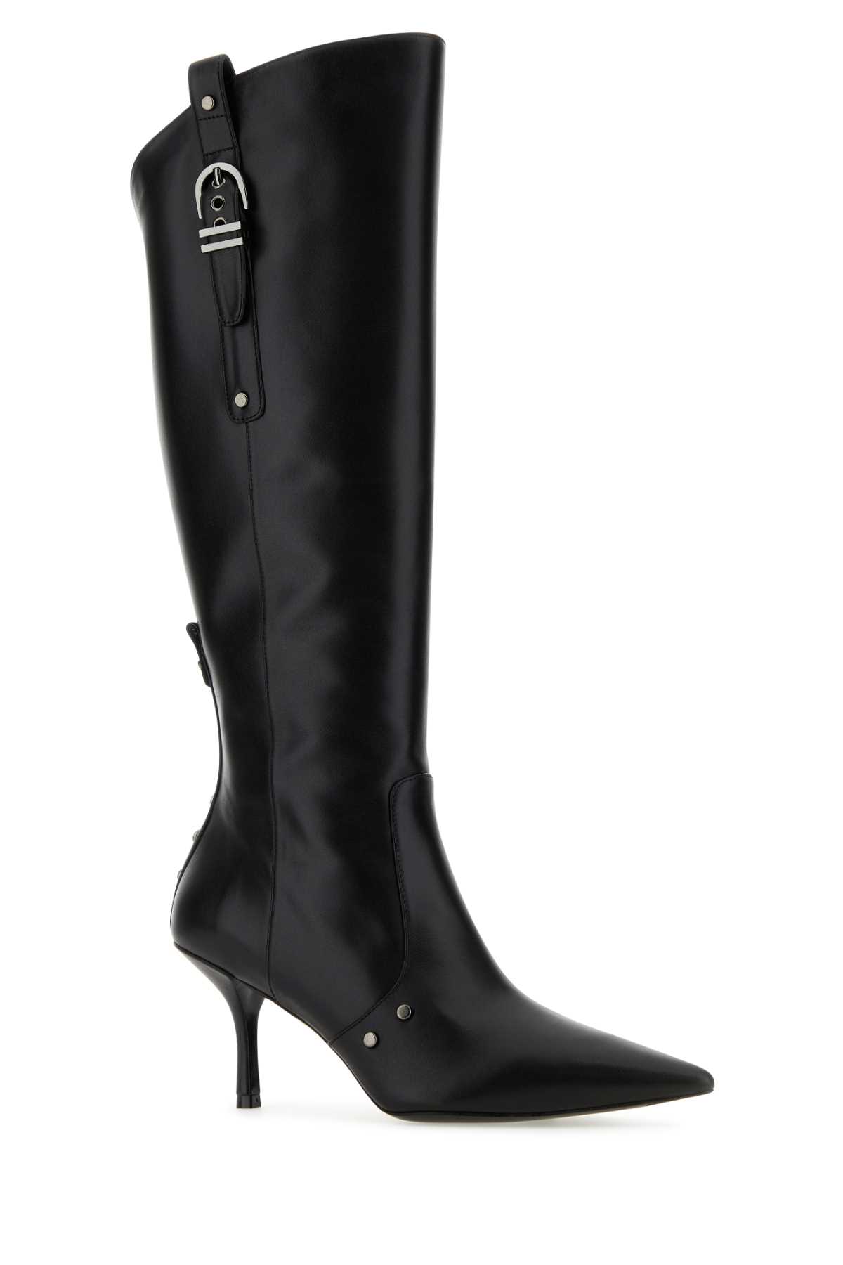 ロングブーツ STUART WEITZMAN Black Leather Maverick 75 Boots Stuart Weitzman Black Leather Maverick 75 Boots | italist