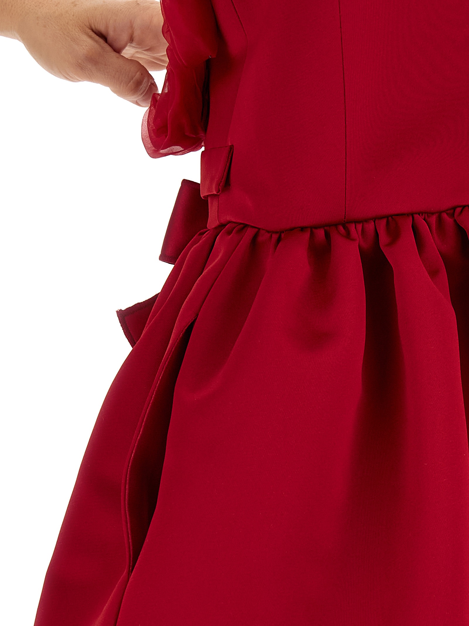 【関税込み】GIAMBATTISTA VALLI Rose bow dress Giambattista Valli Rose Bow Dress | italist