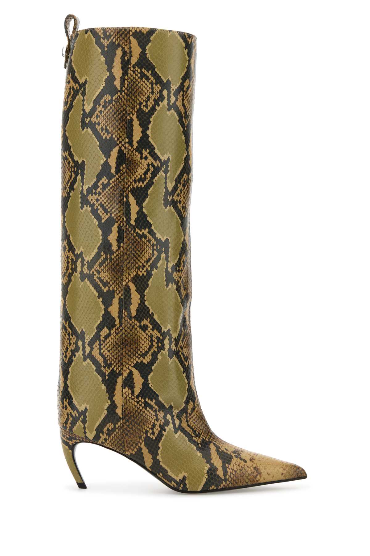 ロングブーツ THE ATTICO Printed leather Lea boots The Attico Printed Leather Lea Boots | italist