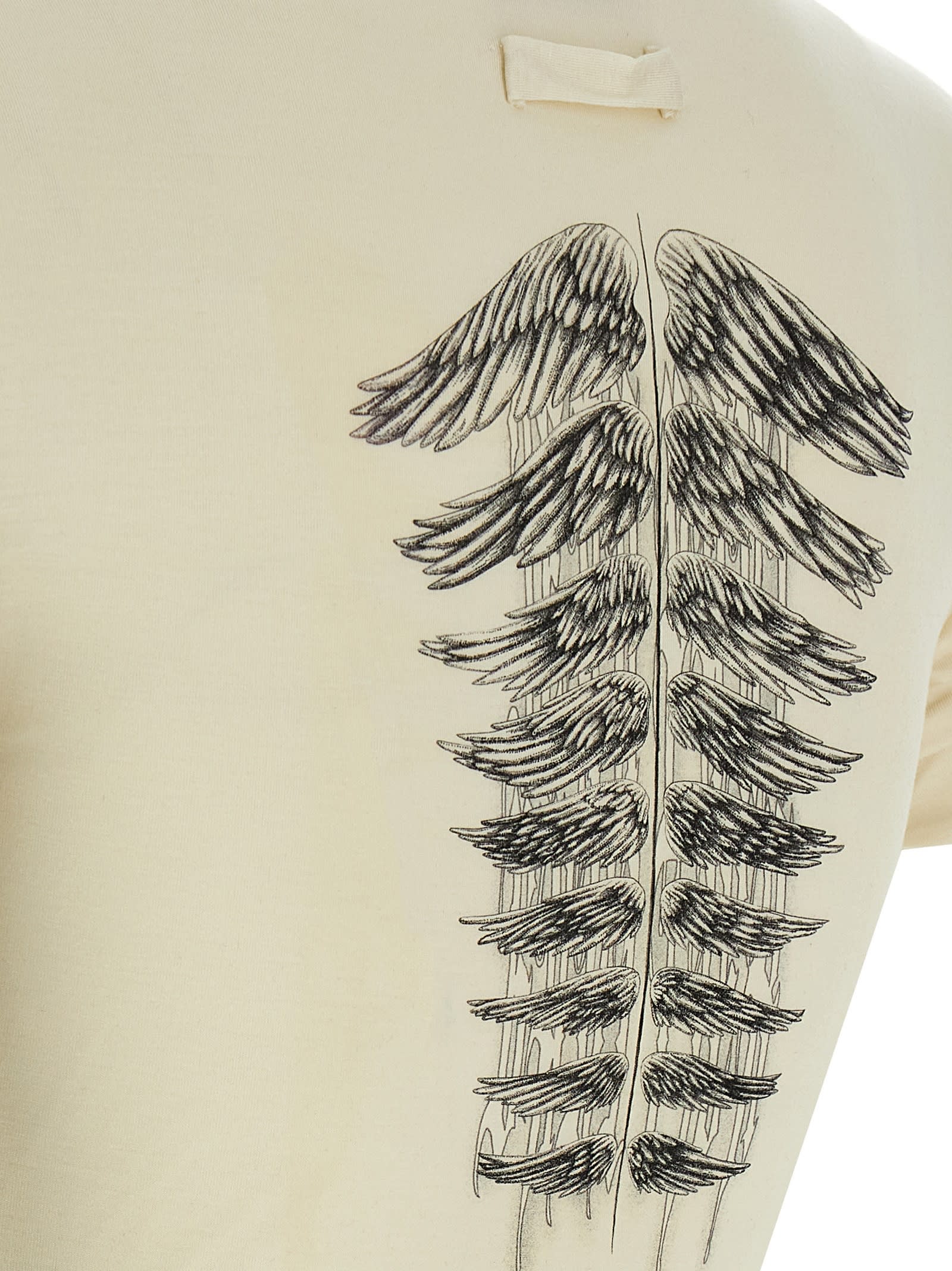 Tシャツ・カットソー JeanPaul GAULTIER 'The Ecru Tattoo' T-shirt Jean Paul Gaultier 'the Ecru Tattoo' T-shirt | italist