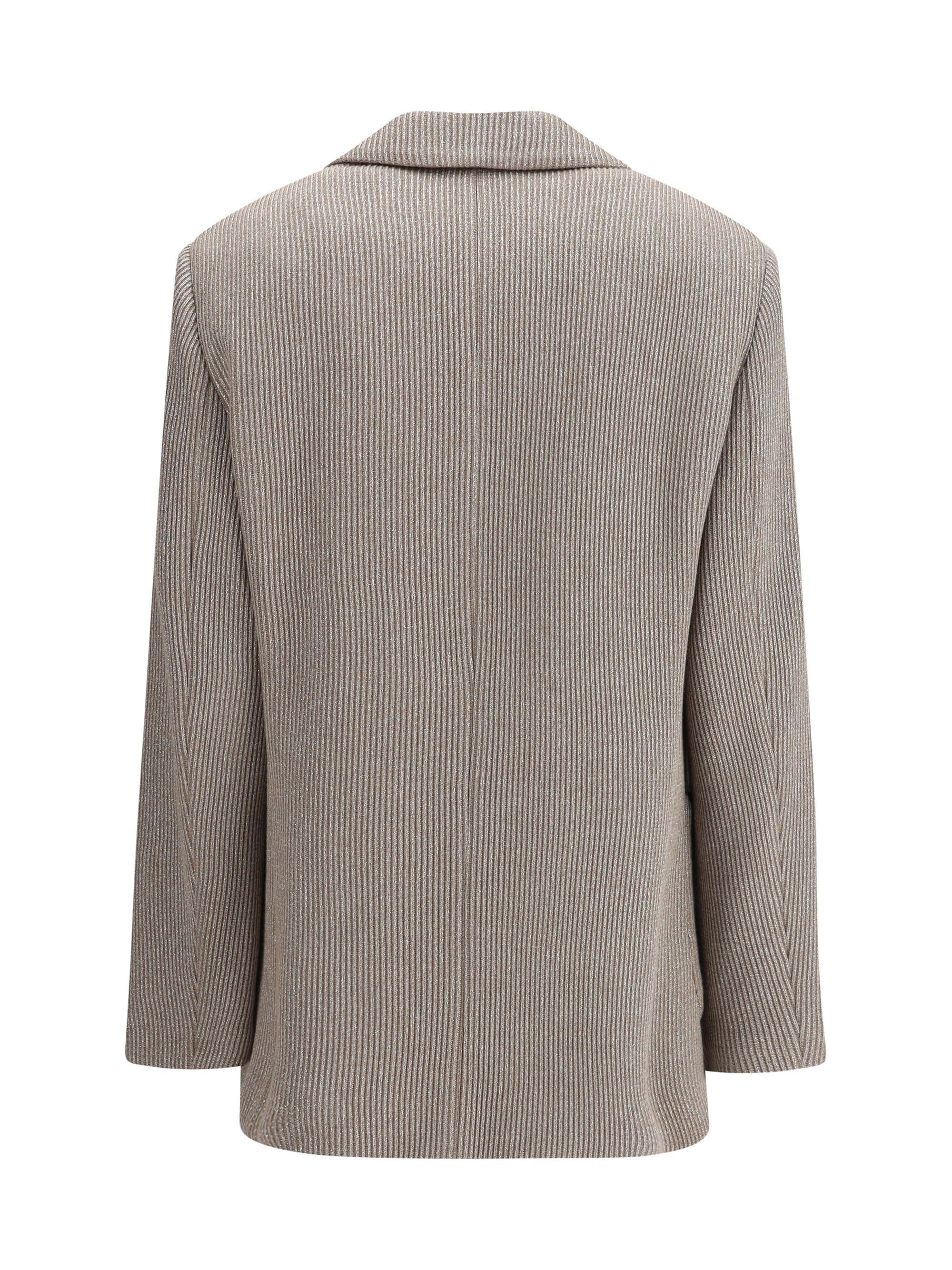 【VIP価格】BRUNELLO CUCINELLI Ribbed deisgn lurex Jacket Brunello Cucinelli Ribbed Deisgn Lurex Jacket | italist