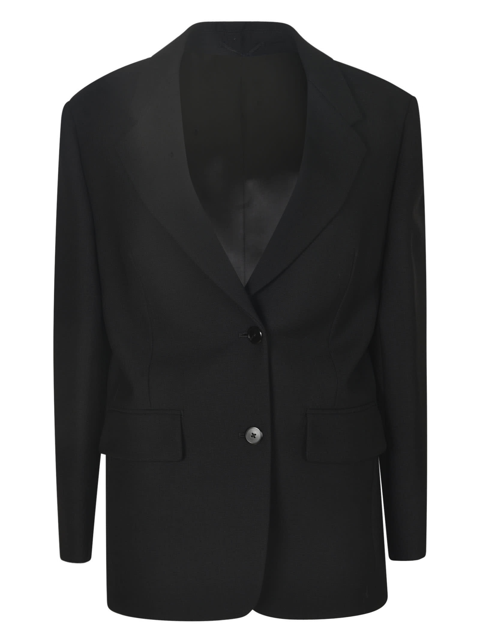 アウターその他 PRADA Woman Blazer Black P524OES23215EX F0192 s-l400.jpg
