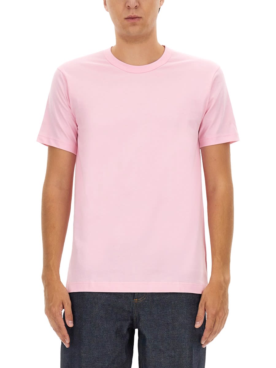 【関税&送料込】Comme Des Garcons Shirt Jersey T-Shirt Comme des Garçons Shirt Jersey T-shirt | italist