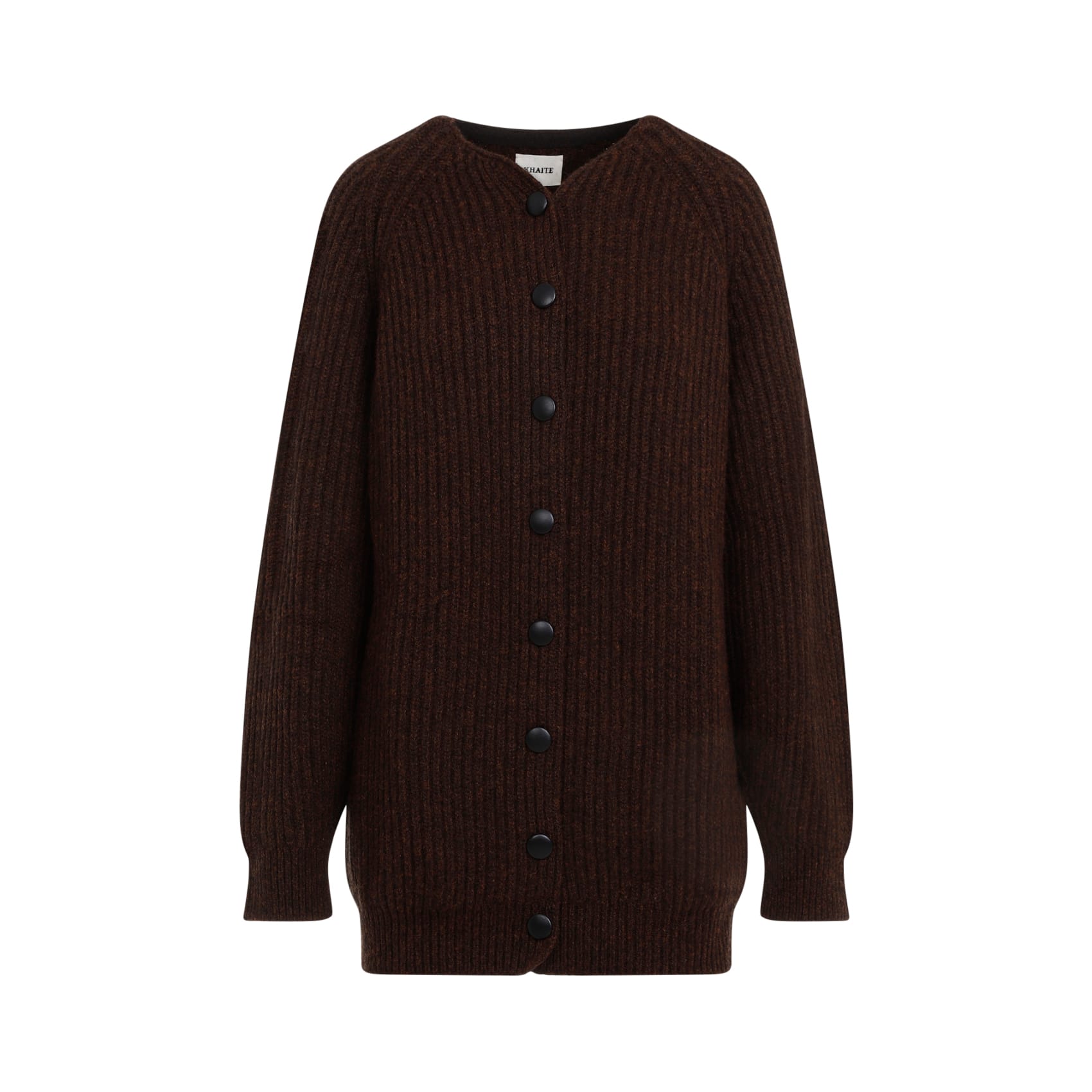 アウターその他 KHAITE JINA CARDIGAN KHAITE Jina Cardigan | Brown | FARFETCH