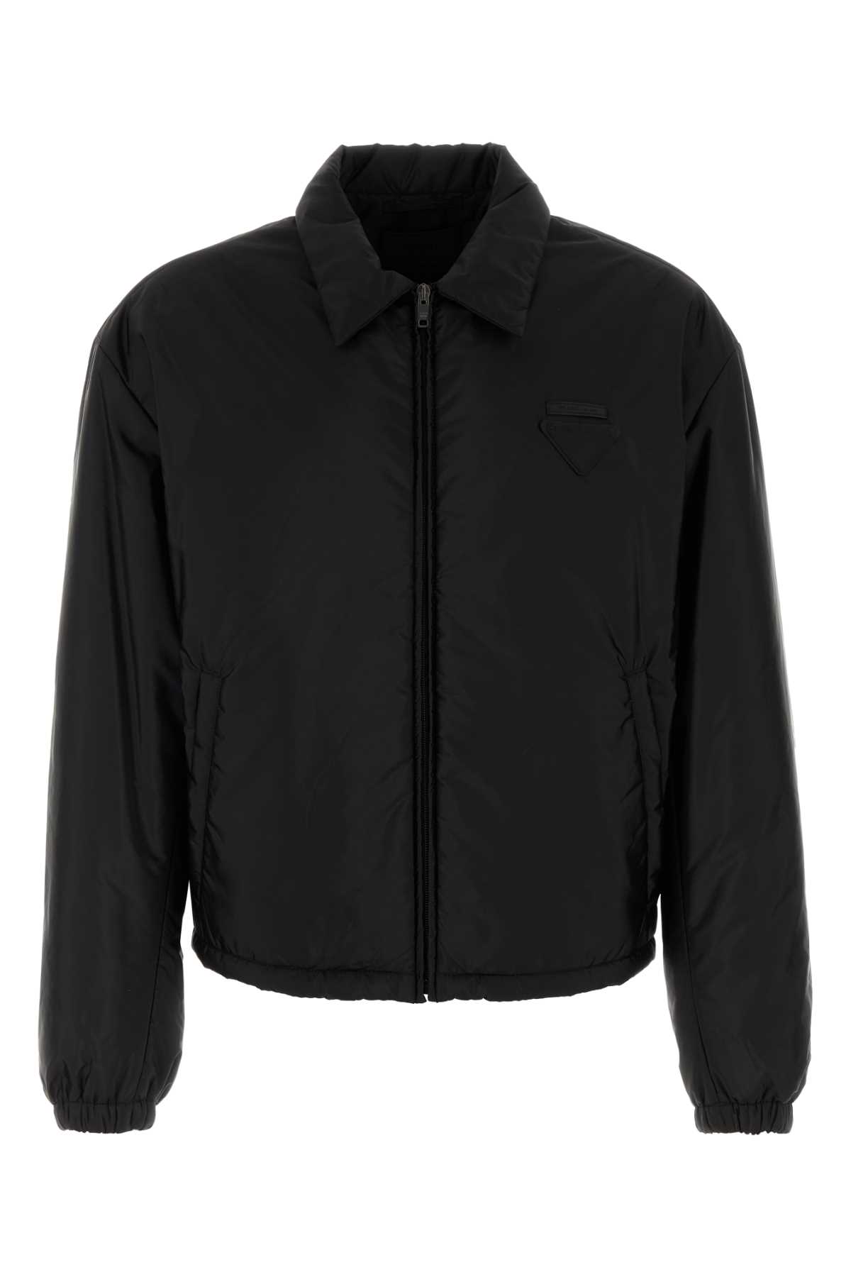 ブルゾン Prada Black Re-Nylon padded jacket Prada Black Re-nylon Padded Jacket | italist