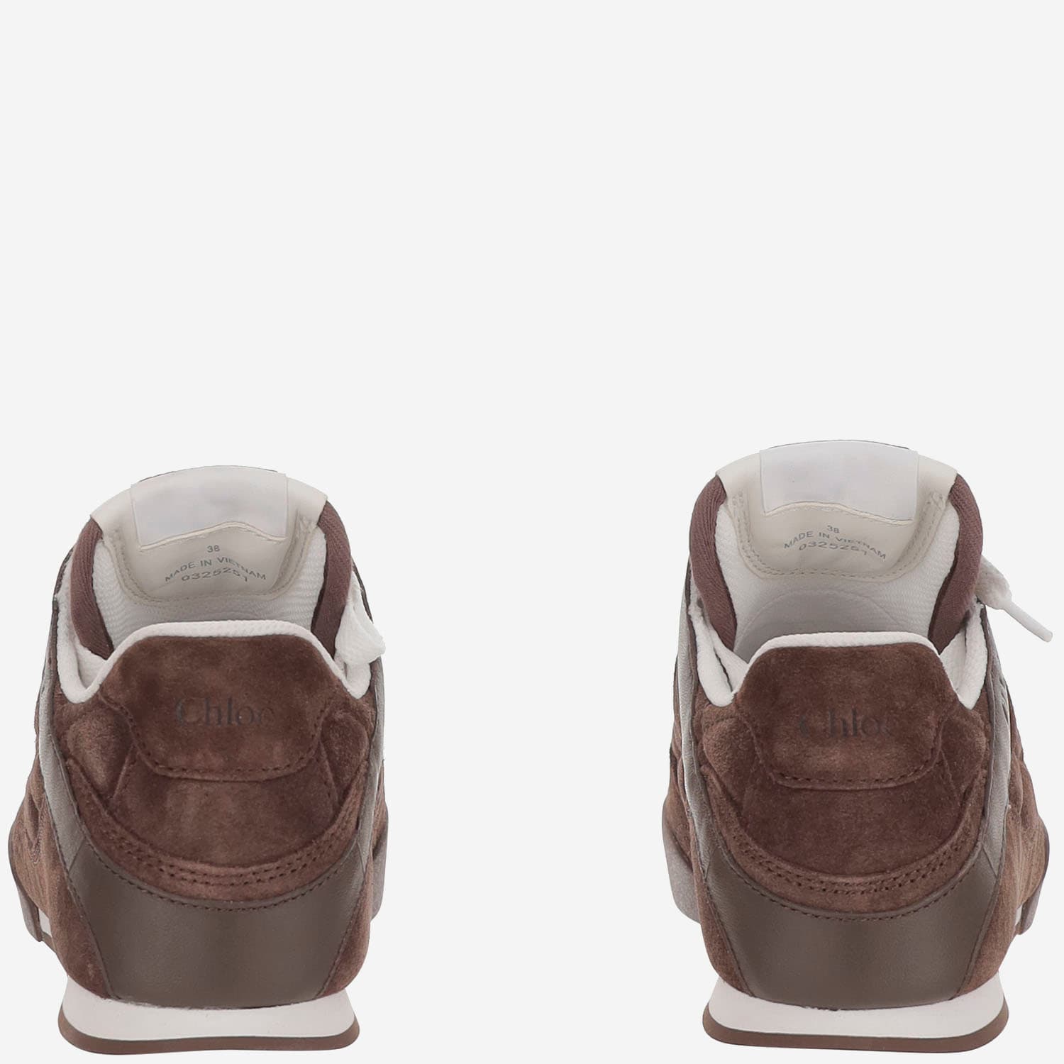 Chloé Brown Suede Chloã¨ Kick Sneakers | italist