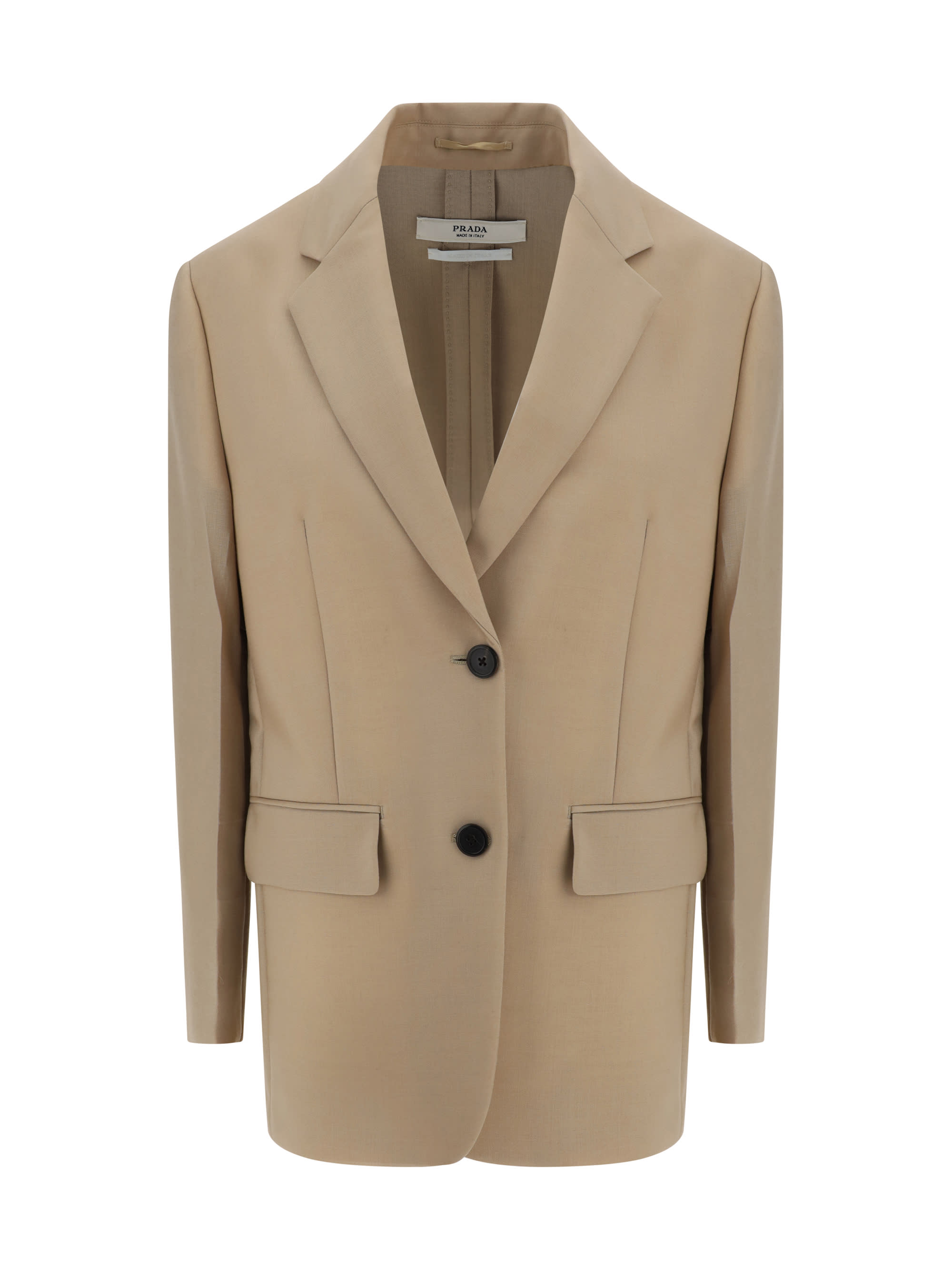 アウターその他 PRADA Woman Blazer Rope P556O12I1 F0065 Prada Rope-coloured Blazer | italist