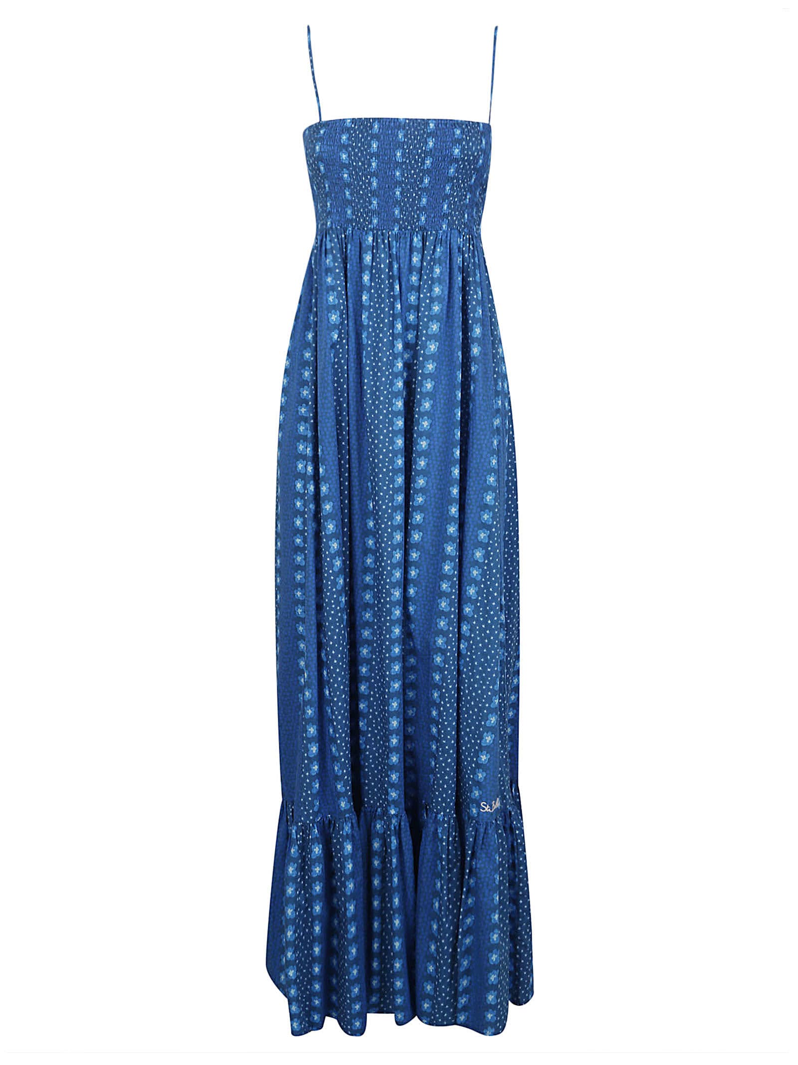 mc2 saint barth dresses blue