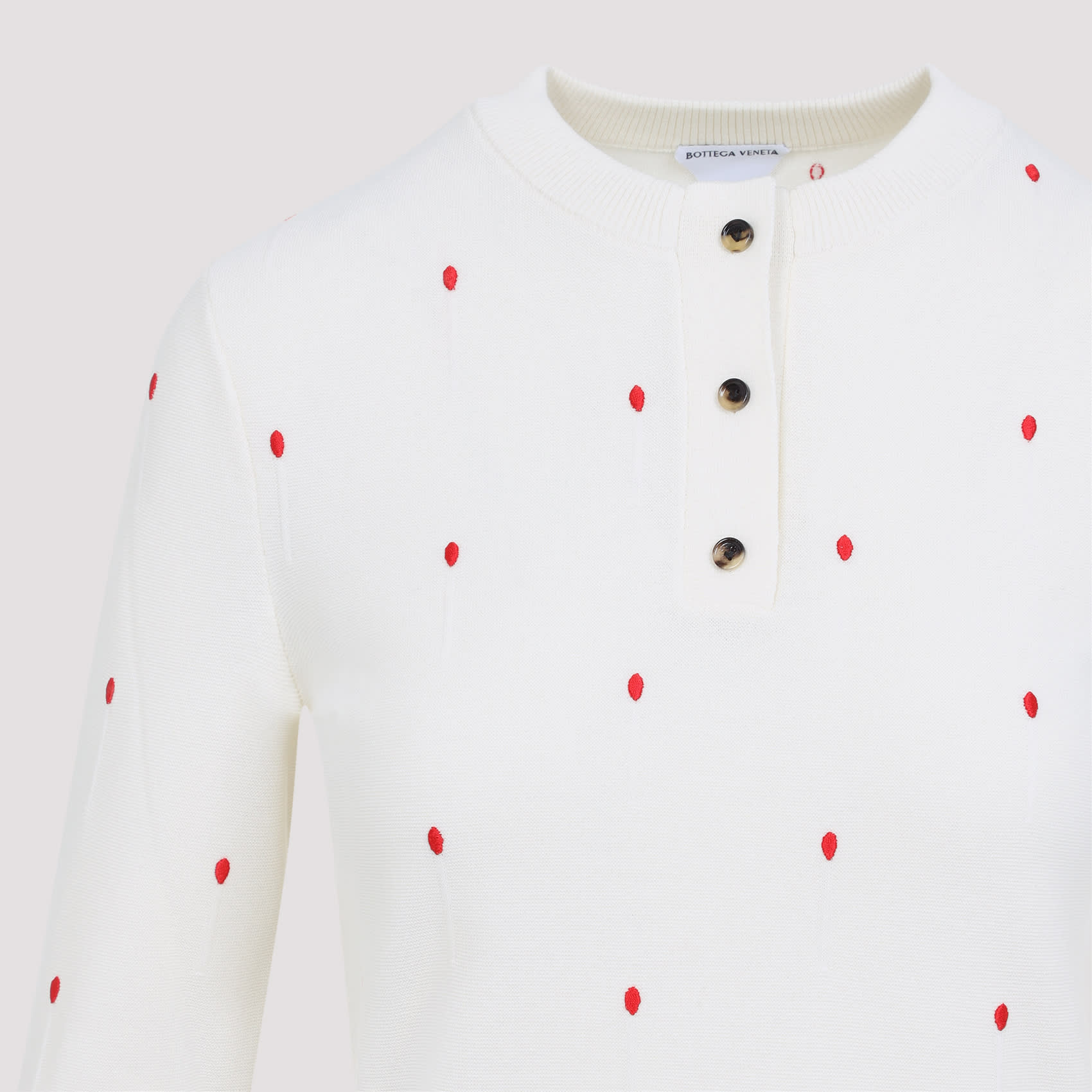 Tシャツ・カットソー Bottega Veneta White Matches Cotton Top Bottega Veneta Matches Cotton Top | italist