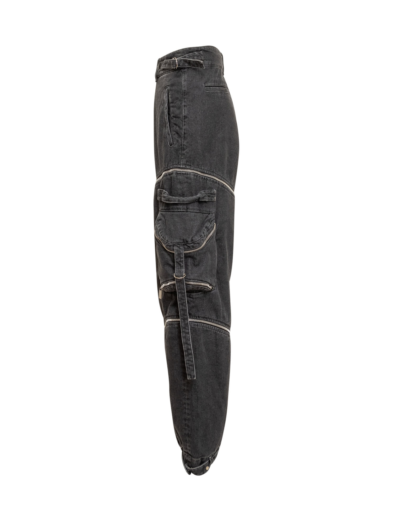 Off-White Zip Denim Cargo Pants | italist