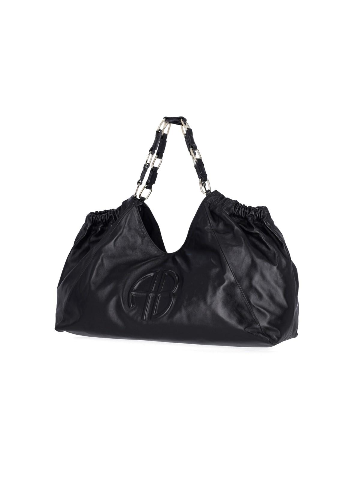 トートバッグ Anine Bing Kate Tote Bag ANINE BING Medium Kate Tote - Black