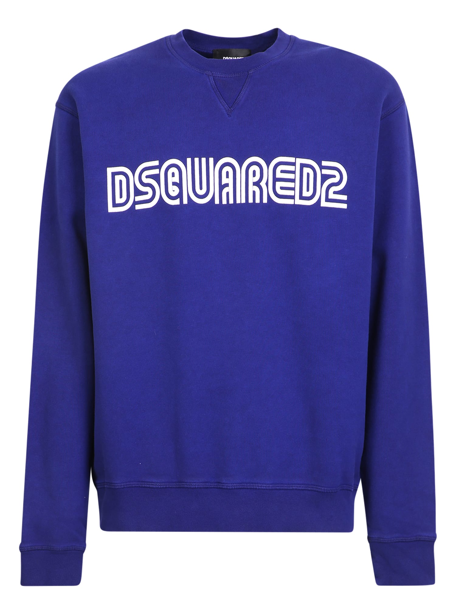 【送料&関税込】Dsquared2 Outline Cool Logo Blue Sweatshirt Dsquared2 Outline Cool Logo Blue Sweatshirt | italist