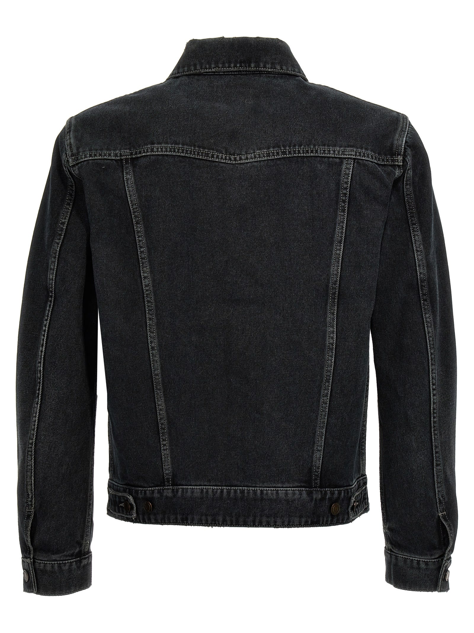 SAINT LAURENT PARIS｜DENIM JACKETS (780231 Y07TE 3962) Saint Laurent Denim Jacket 780231.Y07TE-3962 DARK BLUE BLA