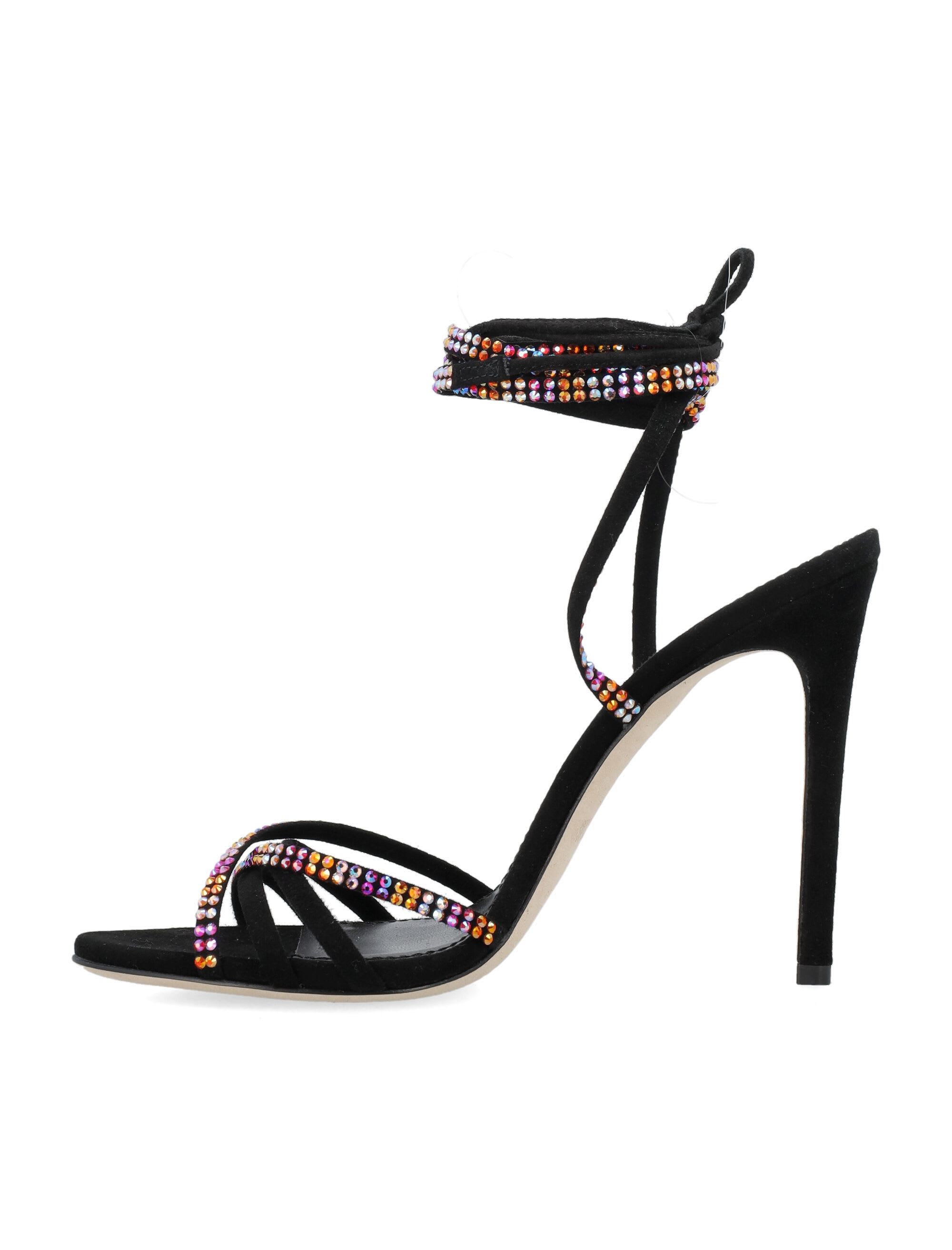 サンダル・ミュール Paris Texas Holly Nicole Lace Up Sandal Paris Texas Holly Nicole Lace-Up Sandal PX704 Peach