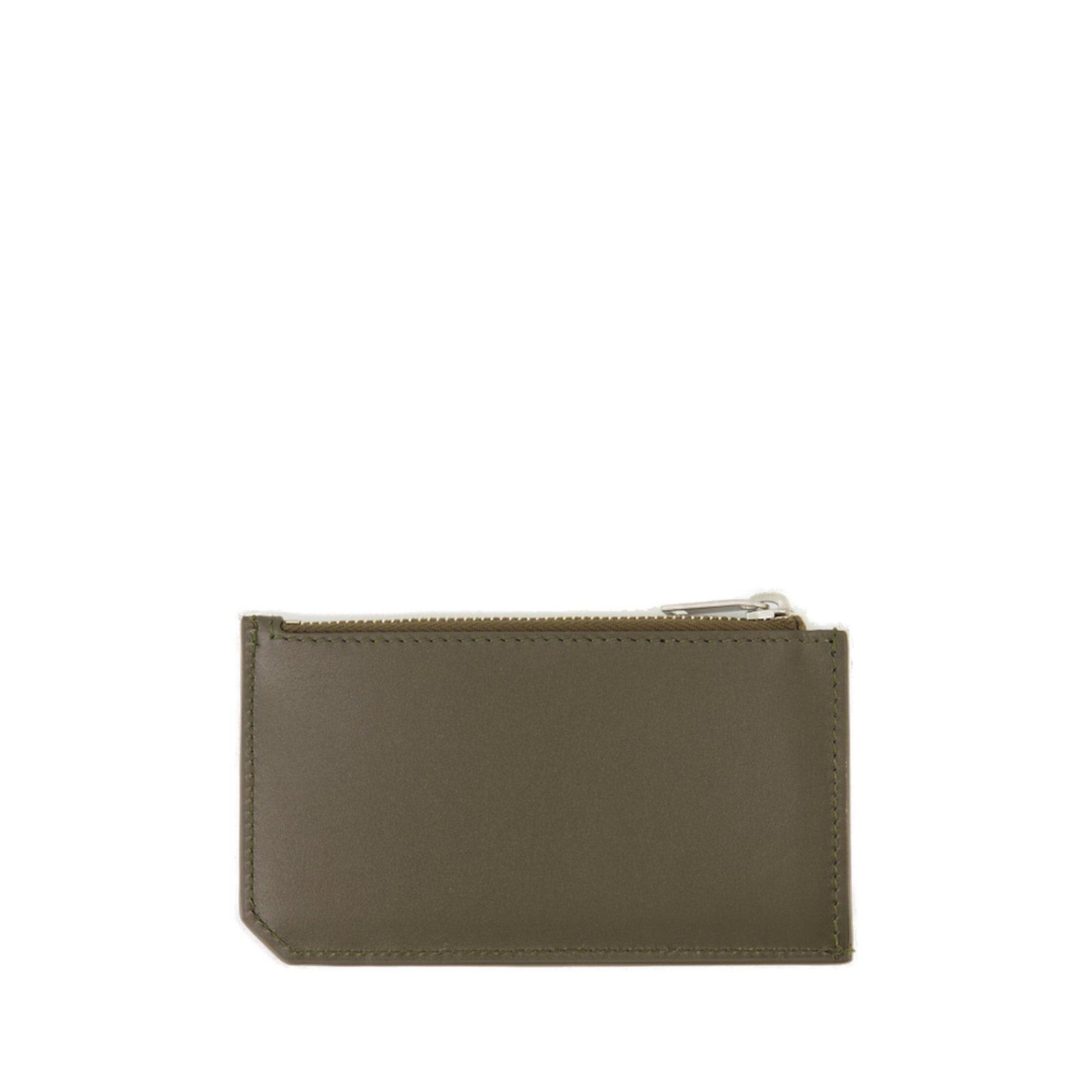 Saint Laurent Paris Fragments Zipped Card Case | italist