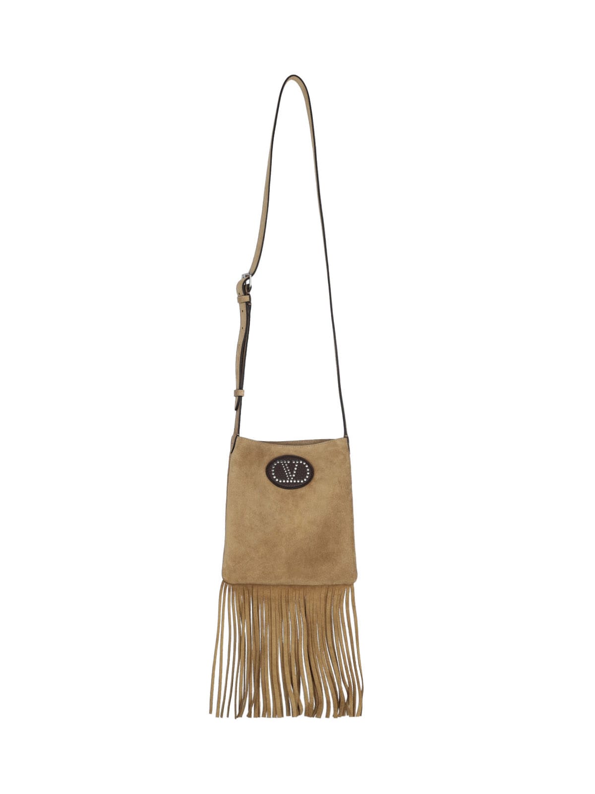 【関税&送料込】Valentino Garavani Nellcote Small Shoulder B Valentino Garavani Nellcôte Small Shoulder Bag In Suede With