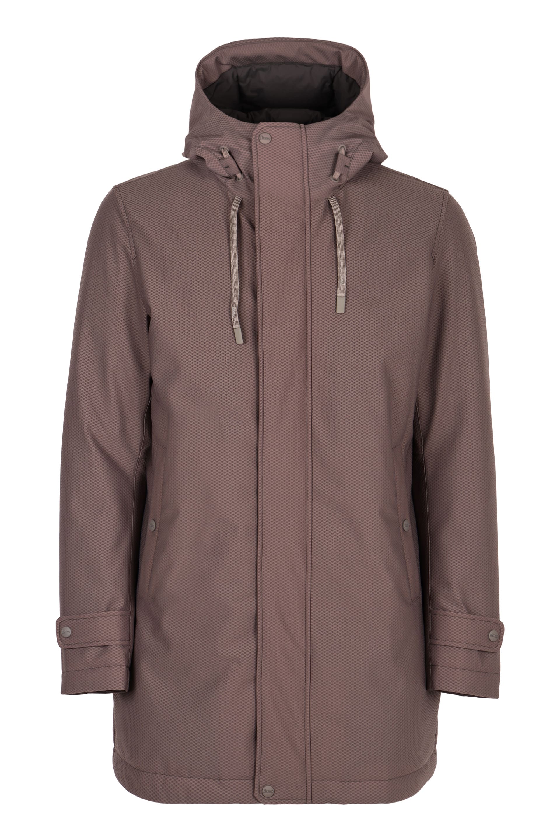 パーカー・フーディ HERNO Hooded parka in technical fabric Herno Technical Fabric Parka | italist