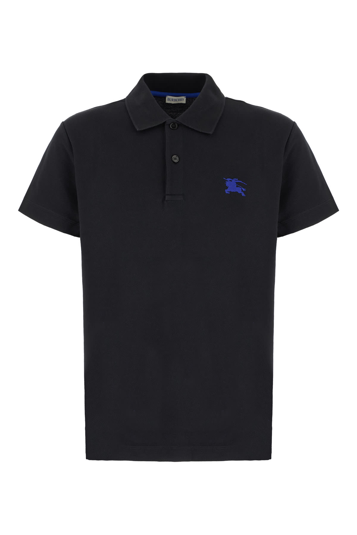 Tシャツ・カットソー BURBERRY Midnight Blue Piquet Polo Shirt Burberry Midnight Blue Piquet Polo Shirt | italist