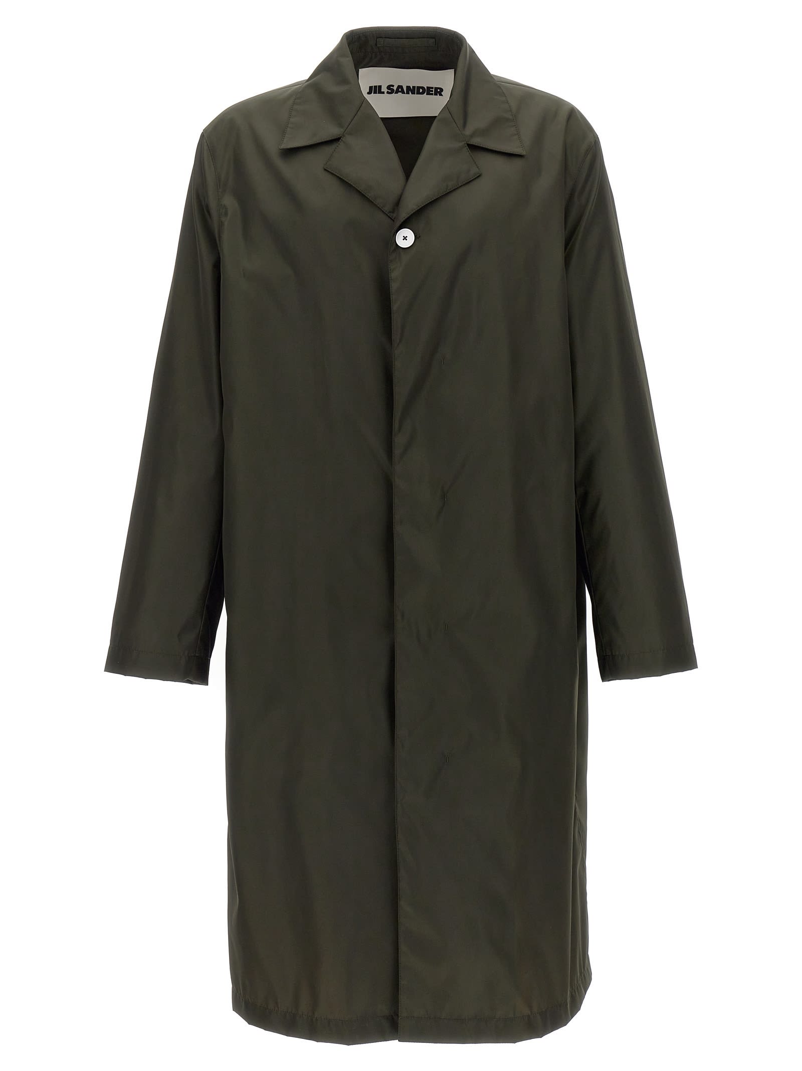 【関税&送料込み】Jil Sander Single Breasted Trench Coat W Jil Sander Single-breasted Trench Coat | italist