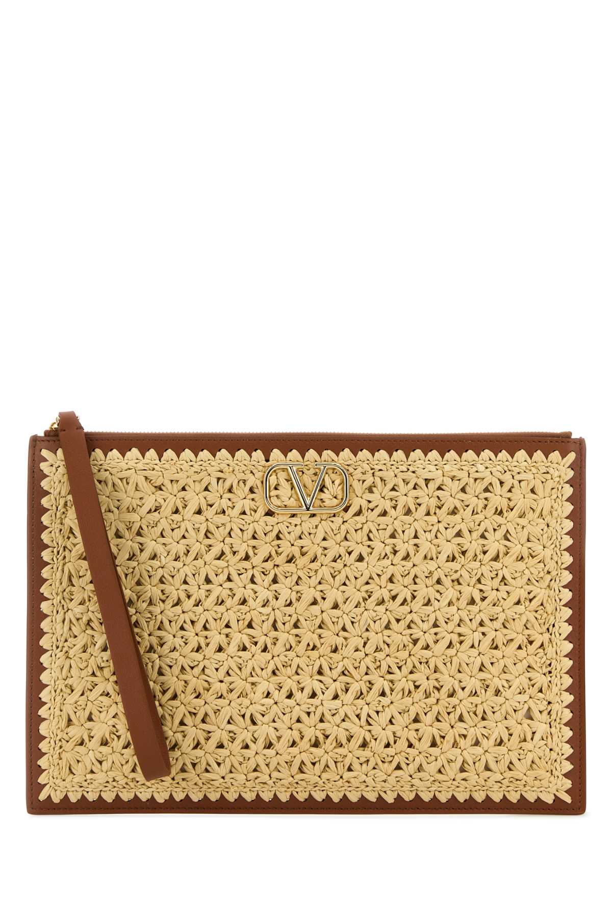 【関税&送料込み】Valentino Garavani Clutch Valentino Garavani Raffia Clutch | italist