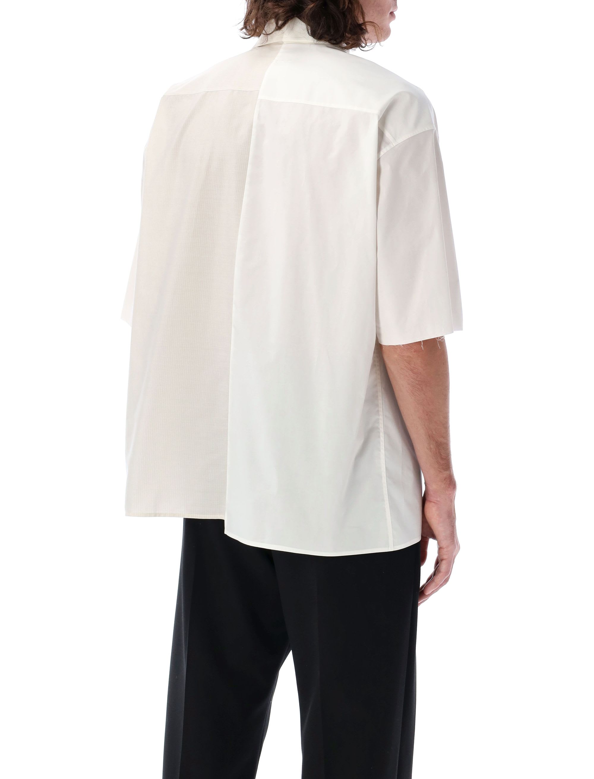 【送料&関税込】Maison Margiela Two-tone Poplin And Wool Shi image_9dadedda-b64f-4d27-a2e2-