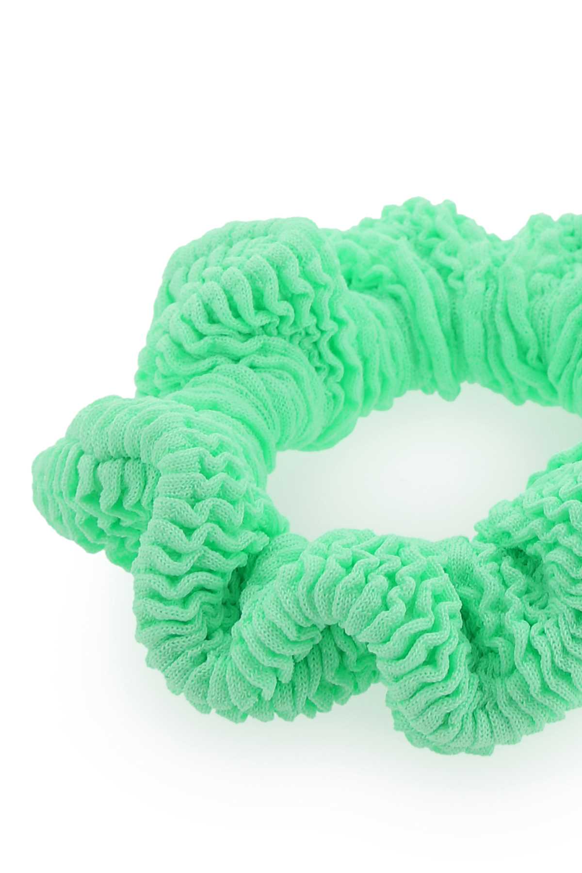 ヘアアクセサリー Hunza G SS24 Green fabric scrunchie (SCRUNCHIE LIME) Hunza G Green Fabric Scrunchie | Cyclismefsgt31Shops