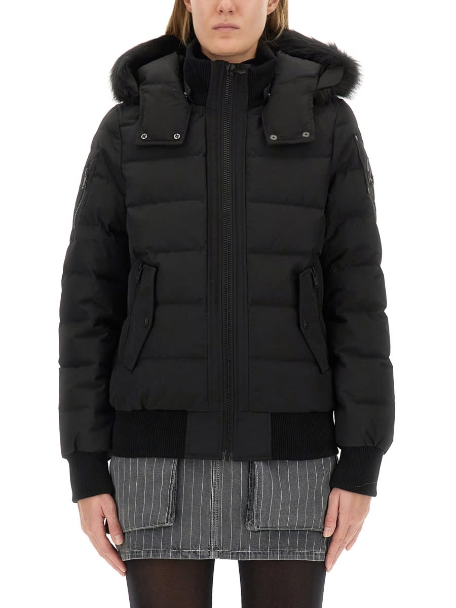 ダウンジャケット・コート MOOSE KNUCKLES FW24 JACKET WITH LOGO (M33LB015S 305) Moose Knuckles Jacket With Logo | italist