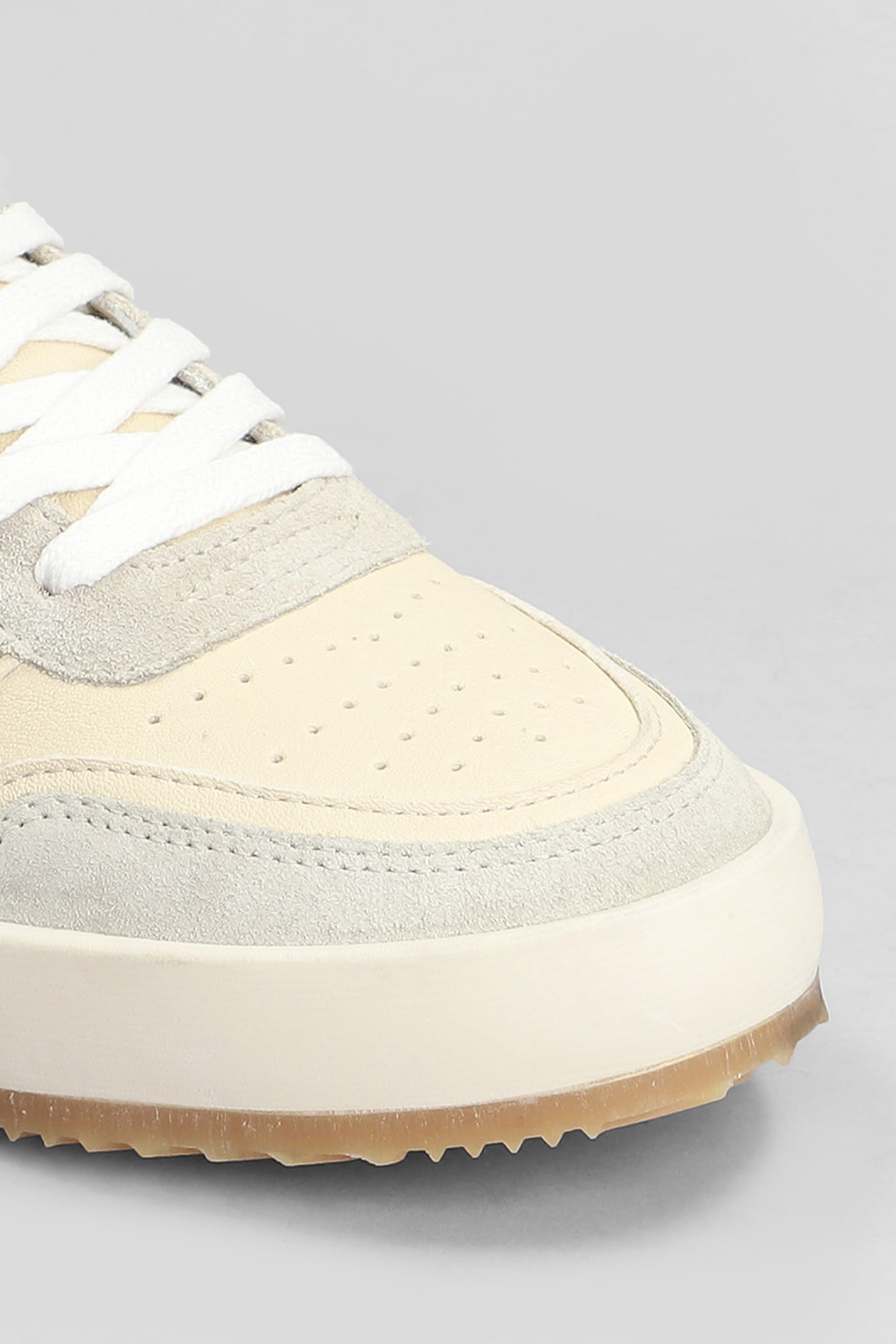 スニーカー PHILIPPE MODEL 'Nice Low' sneakers Beige Philippe Model Nice Low Sneakers In Beige Leather | italist