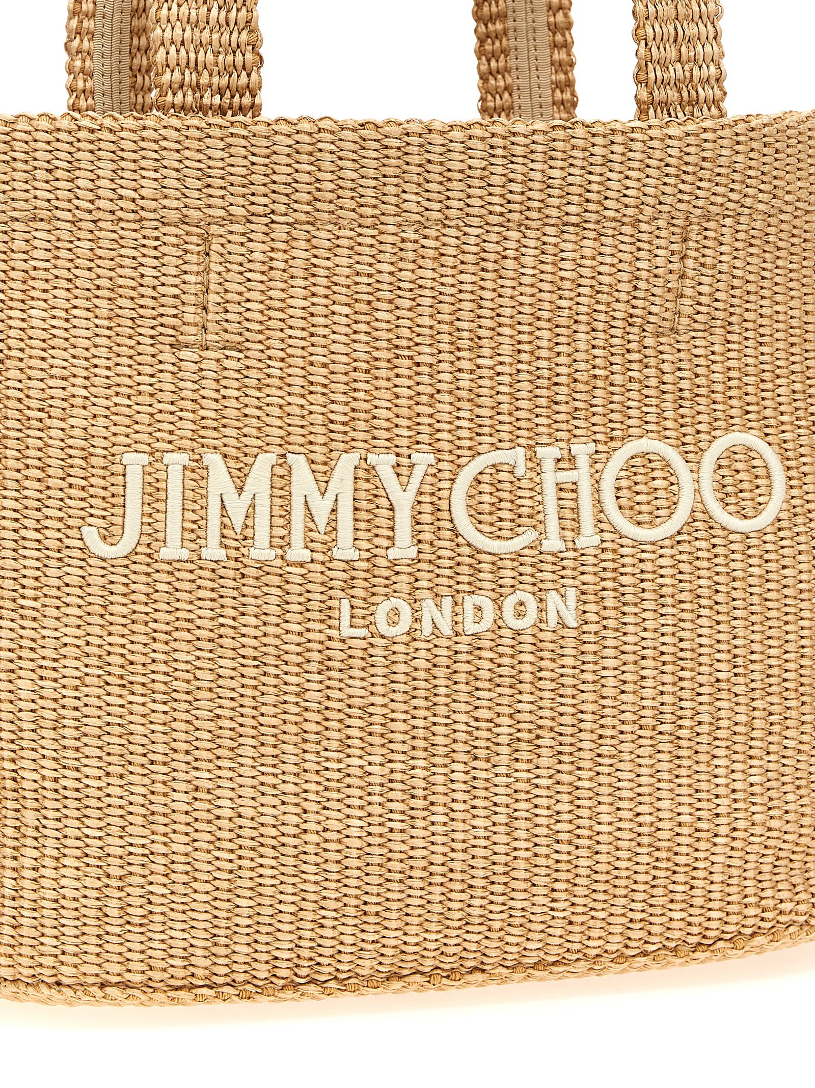 Jimmy Choo 'beach Tote East-west' Shopping Bag | italist